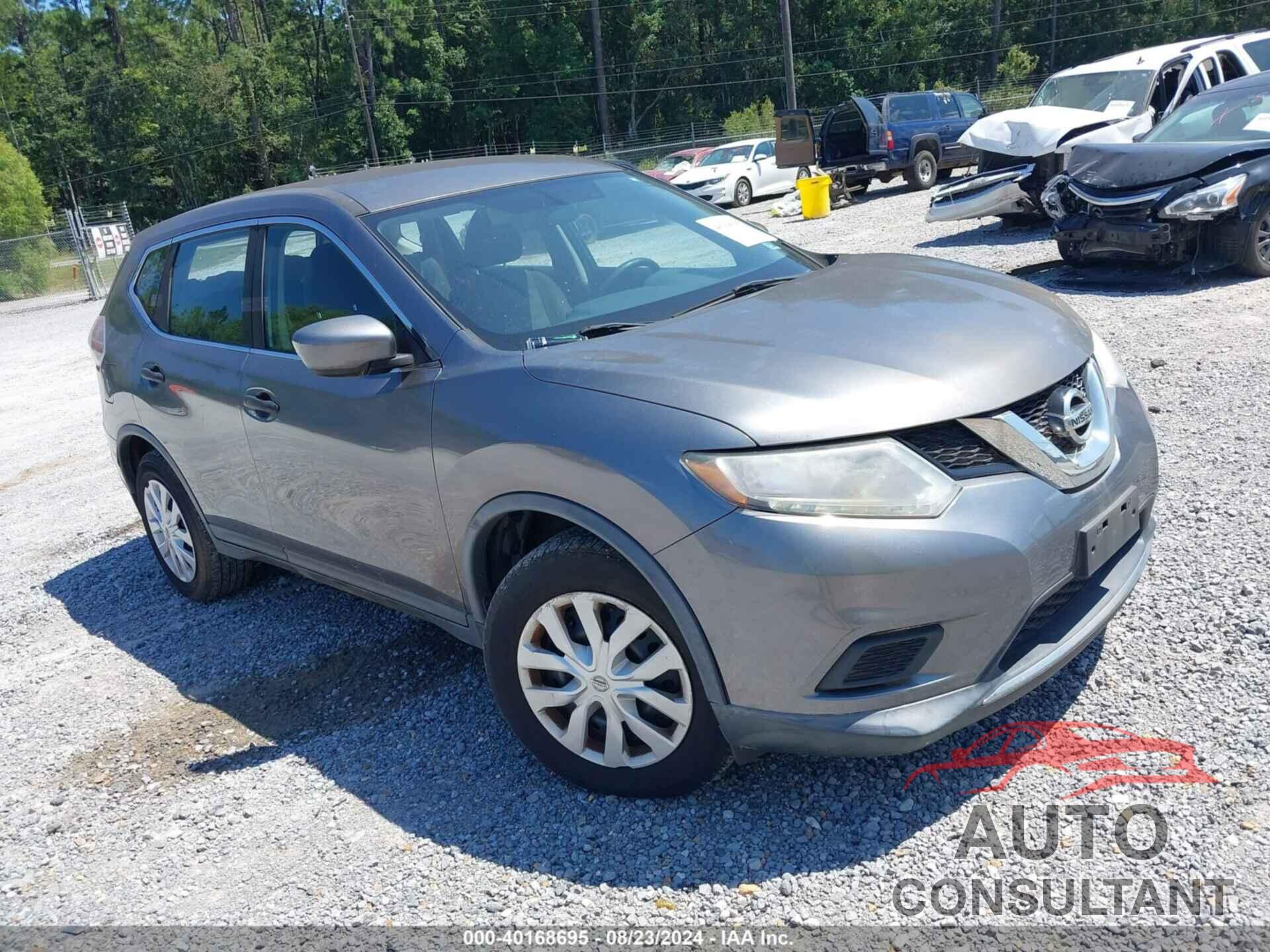 NISSAN ROGUE 2016 - KNMAT2MVXGP660089