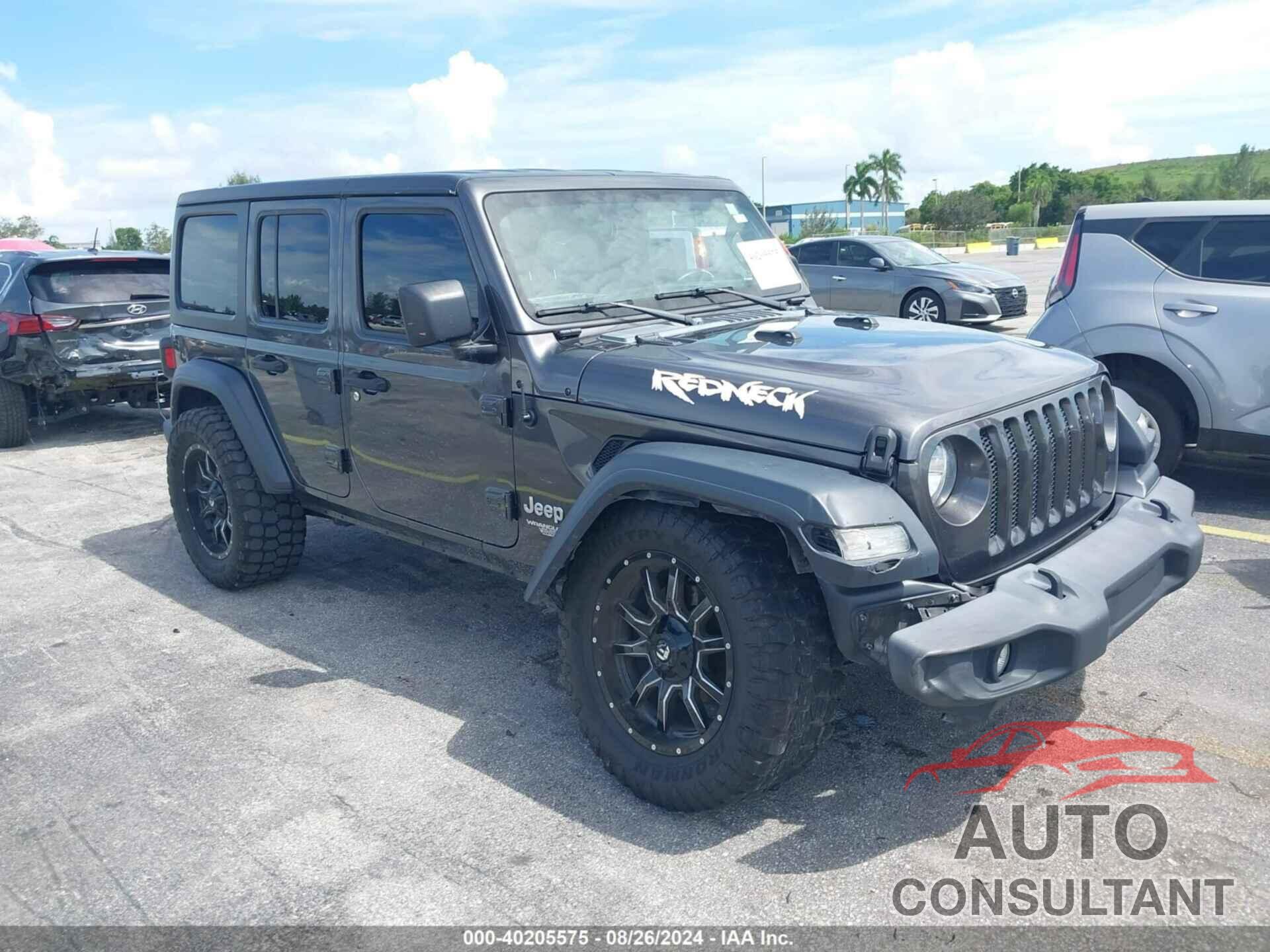 JEEP WRANGLER UNLIMITED 2020 - 1C4HJXDN6LW257308