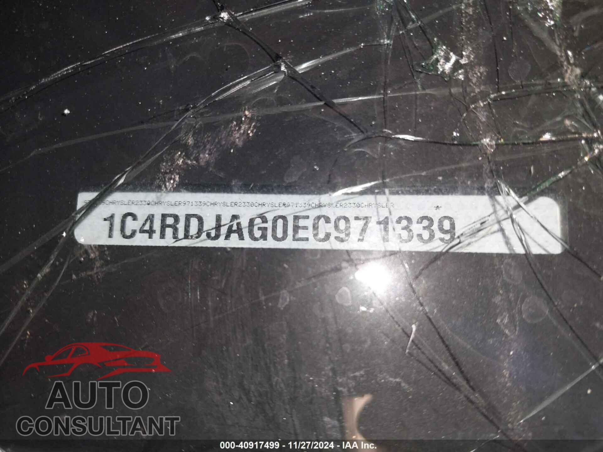 DODGE DURANGO 2014 - 1C4RDJAG0EC971339