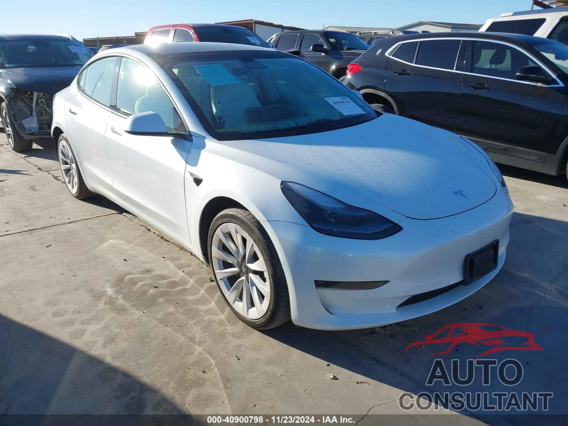 TESLA MODEL 3 2022 - 5YJ3E1EB0NF114507