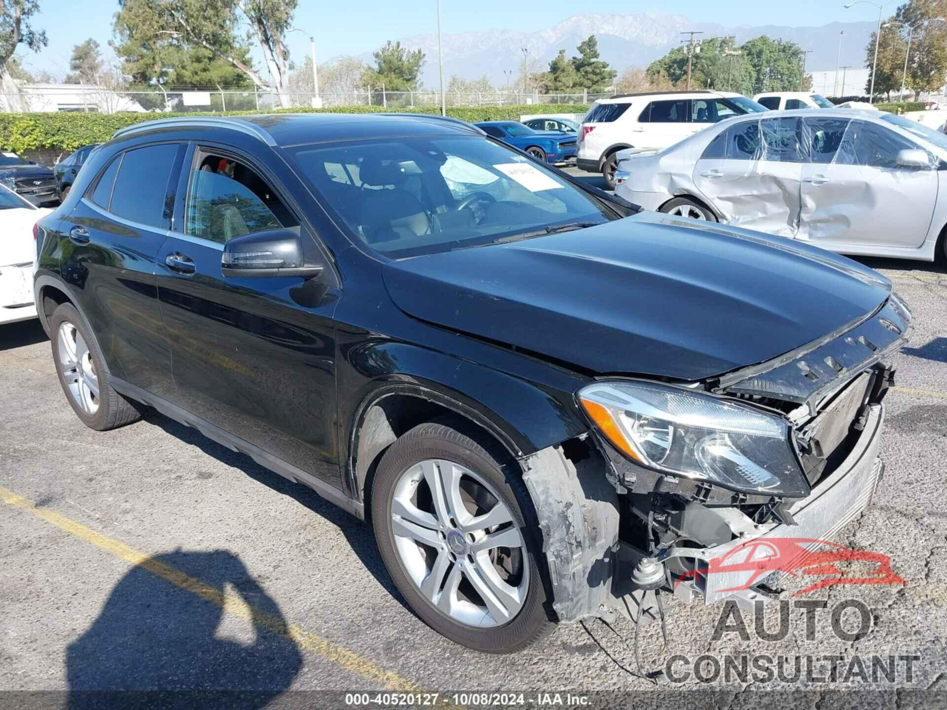 MERCEDES-BENZ GLA 250 2016 - WDCTG4GB4GJ224121