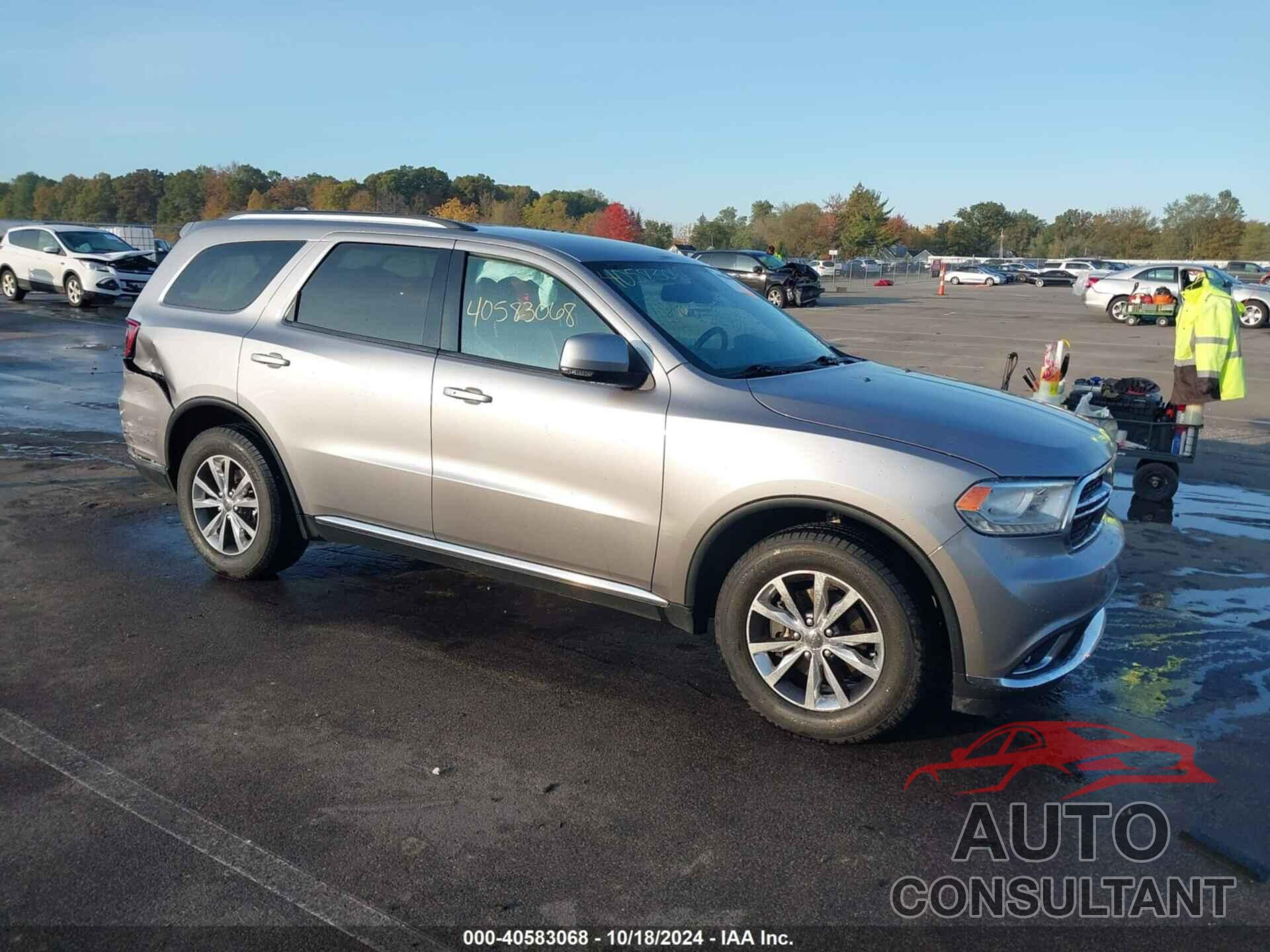 DODGE DURANGO 2016 - 1C4RDJDG5GC460143