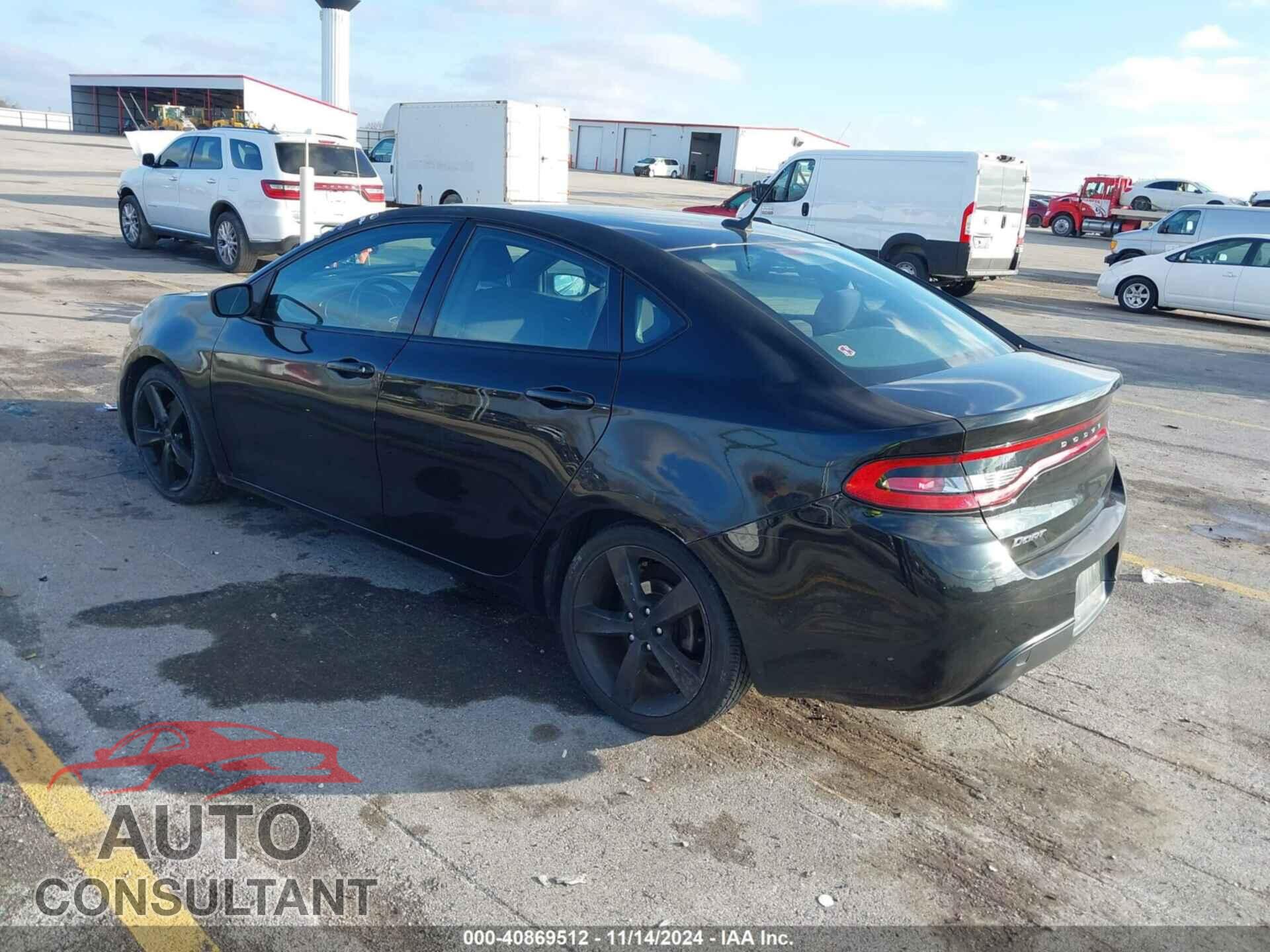 DODGE DART 2015 - 1C3CDFBB2FD227733
