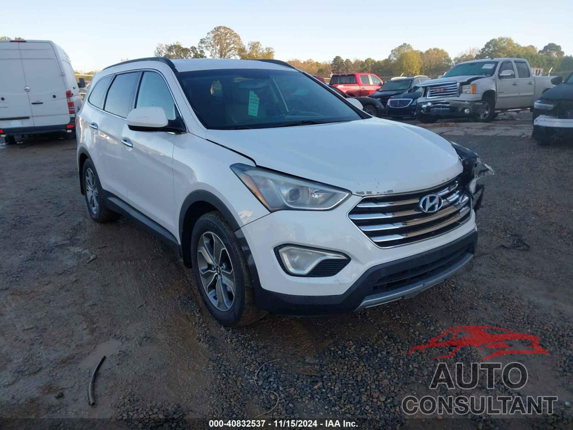 HYUNDAI SANTA FE 2014 - KM8SM4HF9EU075742