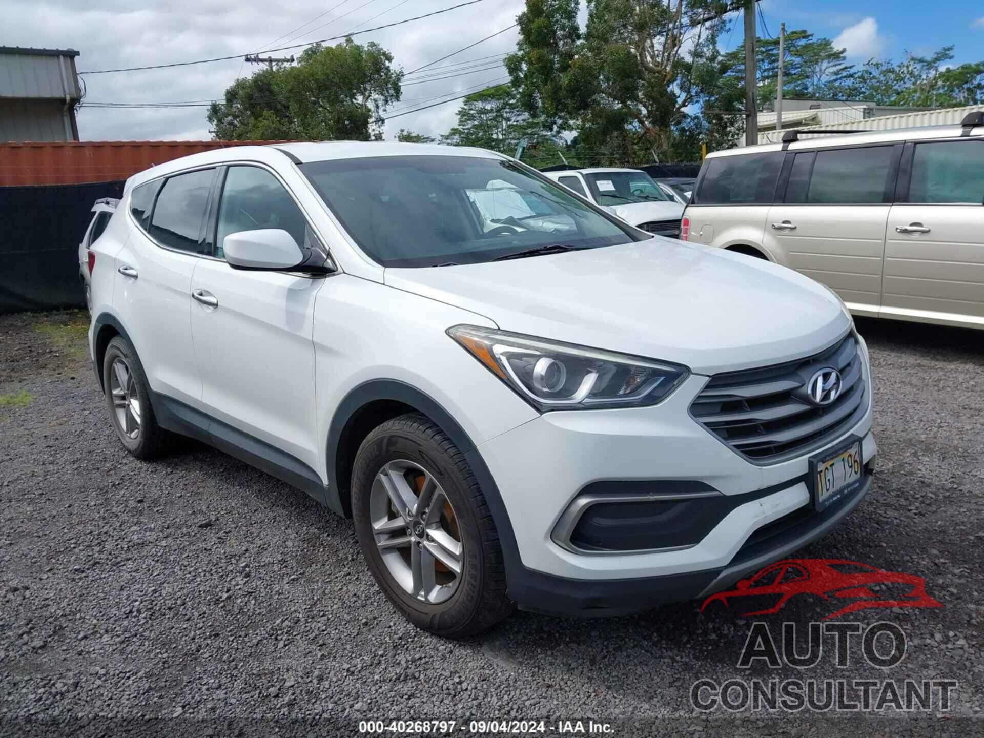 HYUNDAI SANTA FE SPORT 2018 - 5XYZTDLB6JG540533