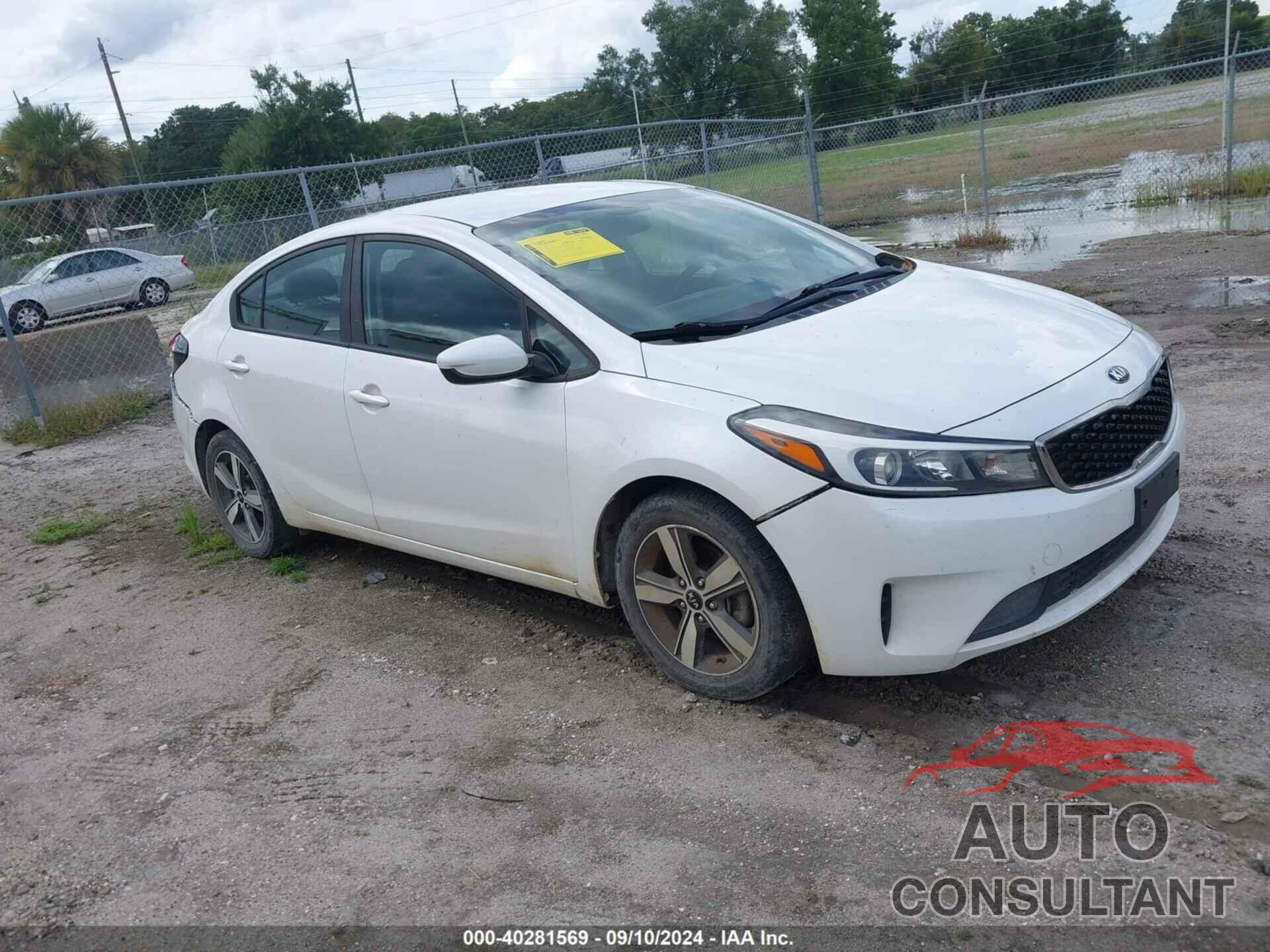 KIA FORTE 2018 - 3KPFL4A75JE169119