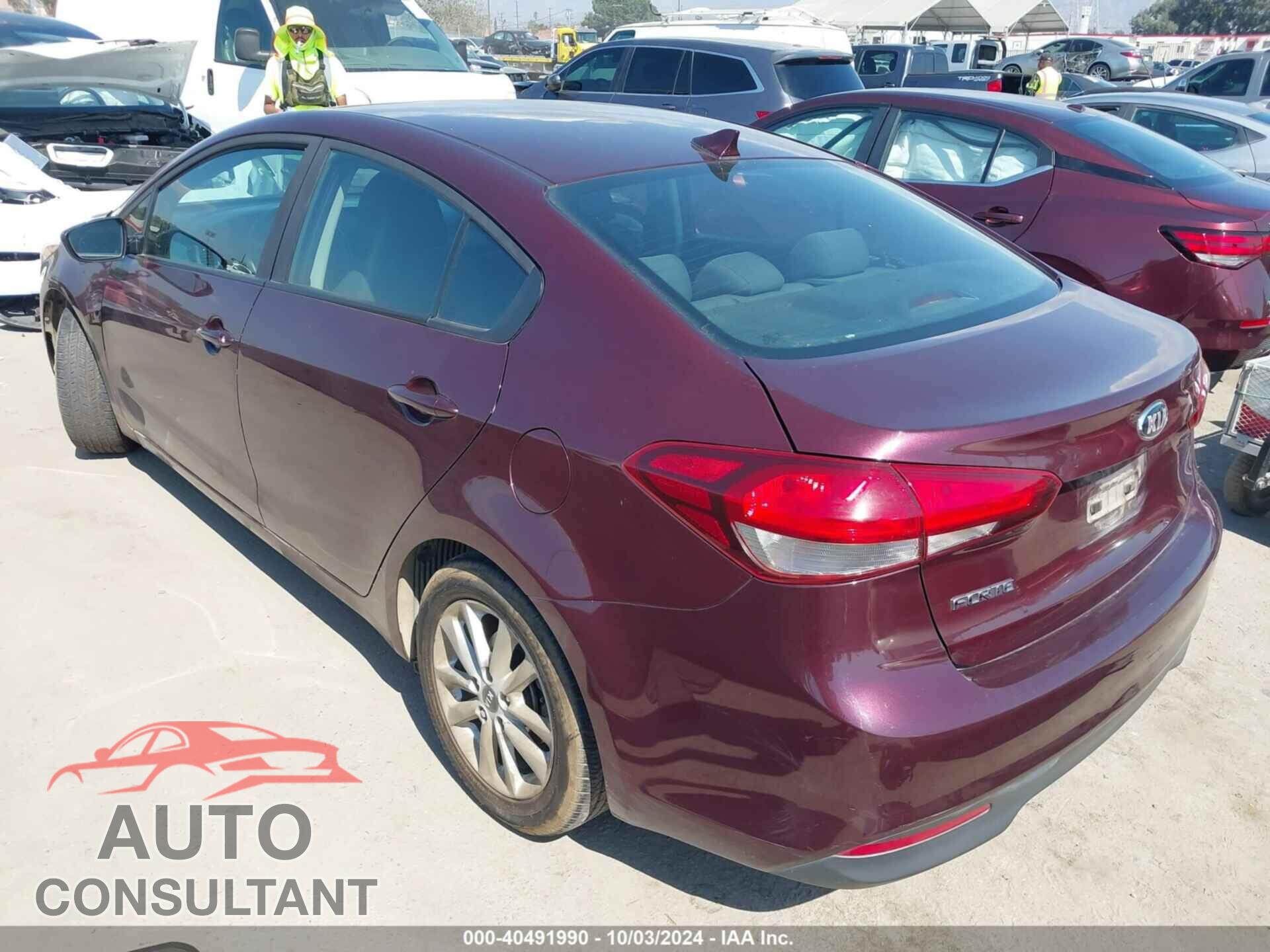 KIA FORTE 2017 - 3KPFL4A78HE013585