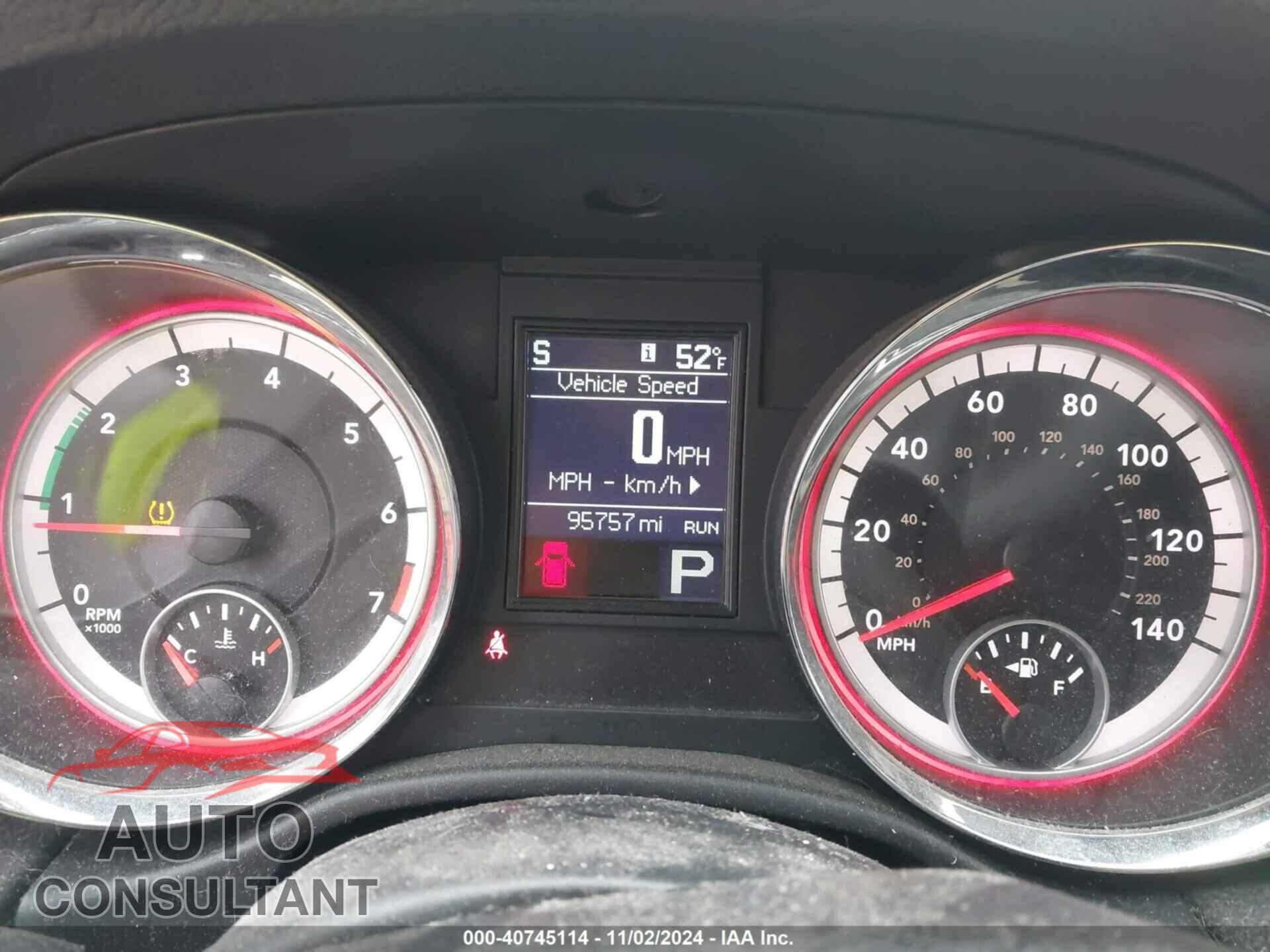 DODGE DURANGO 2013 - 1C4RDHDG8DC592706