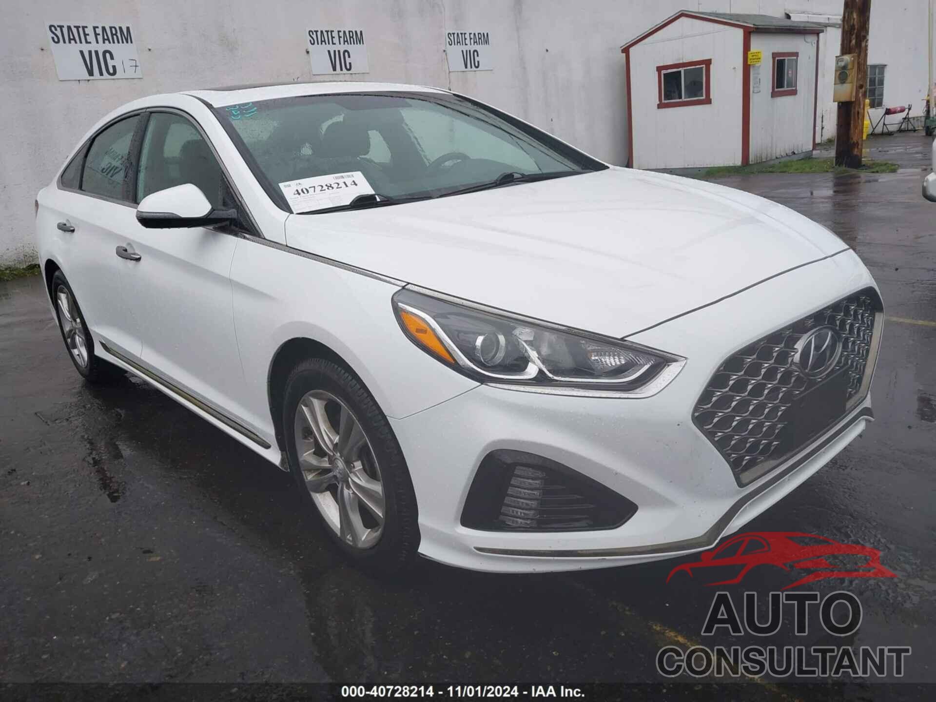 HYUNDAI SONATA 2018 - 5NPE34AF4JH644547
