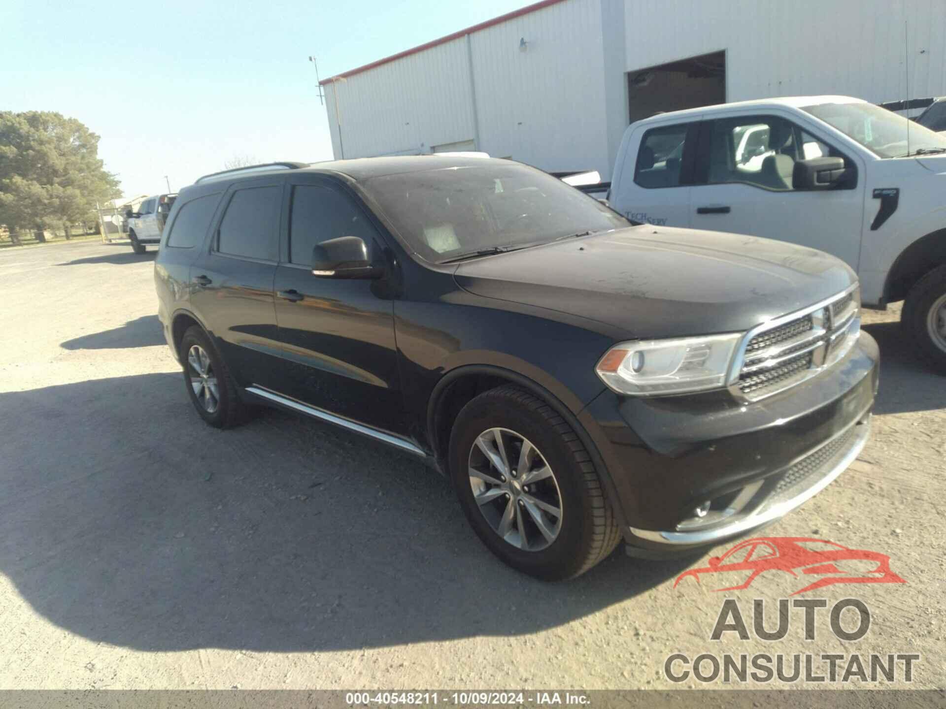 DODGE DURANGO 2016 - 1C4RDHDG6GC301169