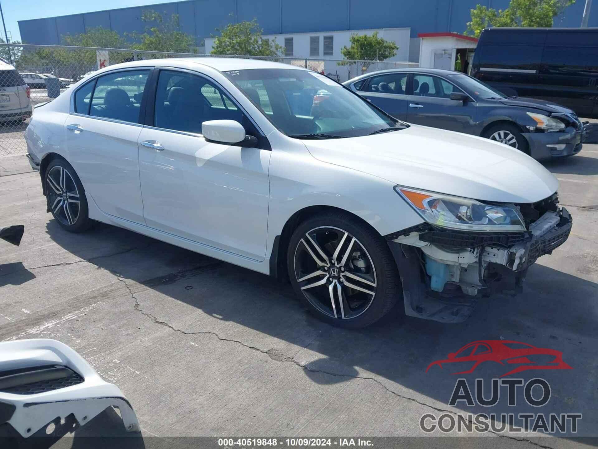 HONDA ACCORD 2016 - 1HGCR2F57GA244090