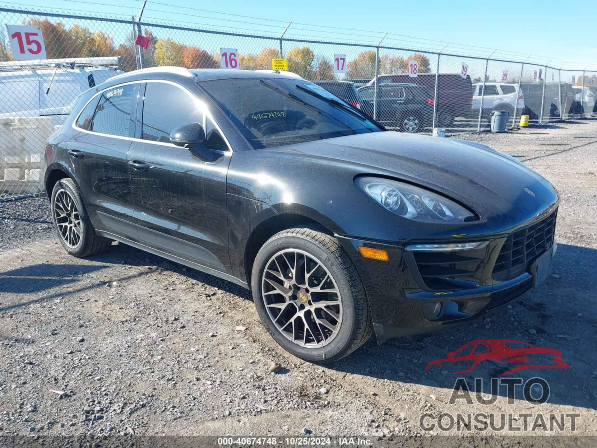 PORSCHE MACAN 2015 - WP1AB2A56FLB67716