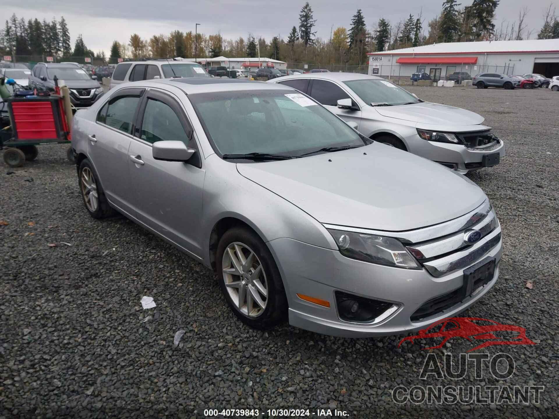 FORD FUSION 2011 - 3FAHP0JG8BR331993