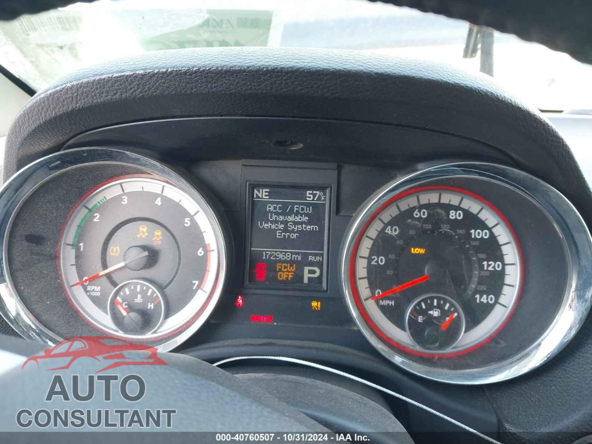 DODGE DURANGO 2011 - 1D4SE5GT3BC613998