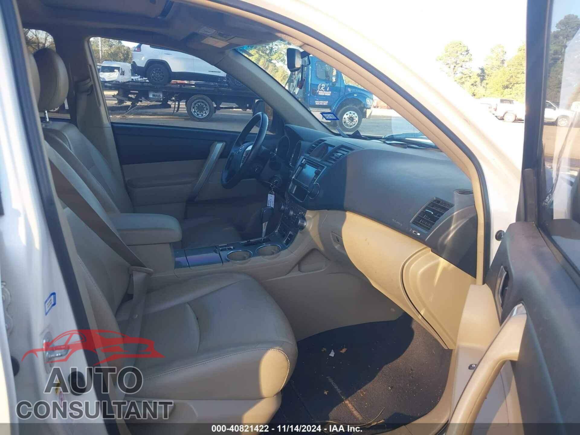 TOYOTA HIGHLANDER 2013 - 5TDZK3EH8DS133058