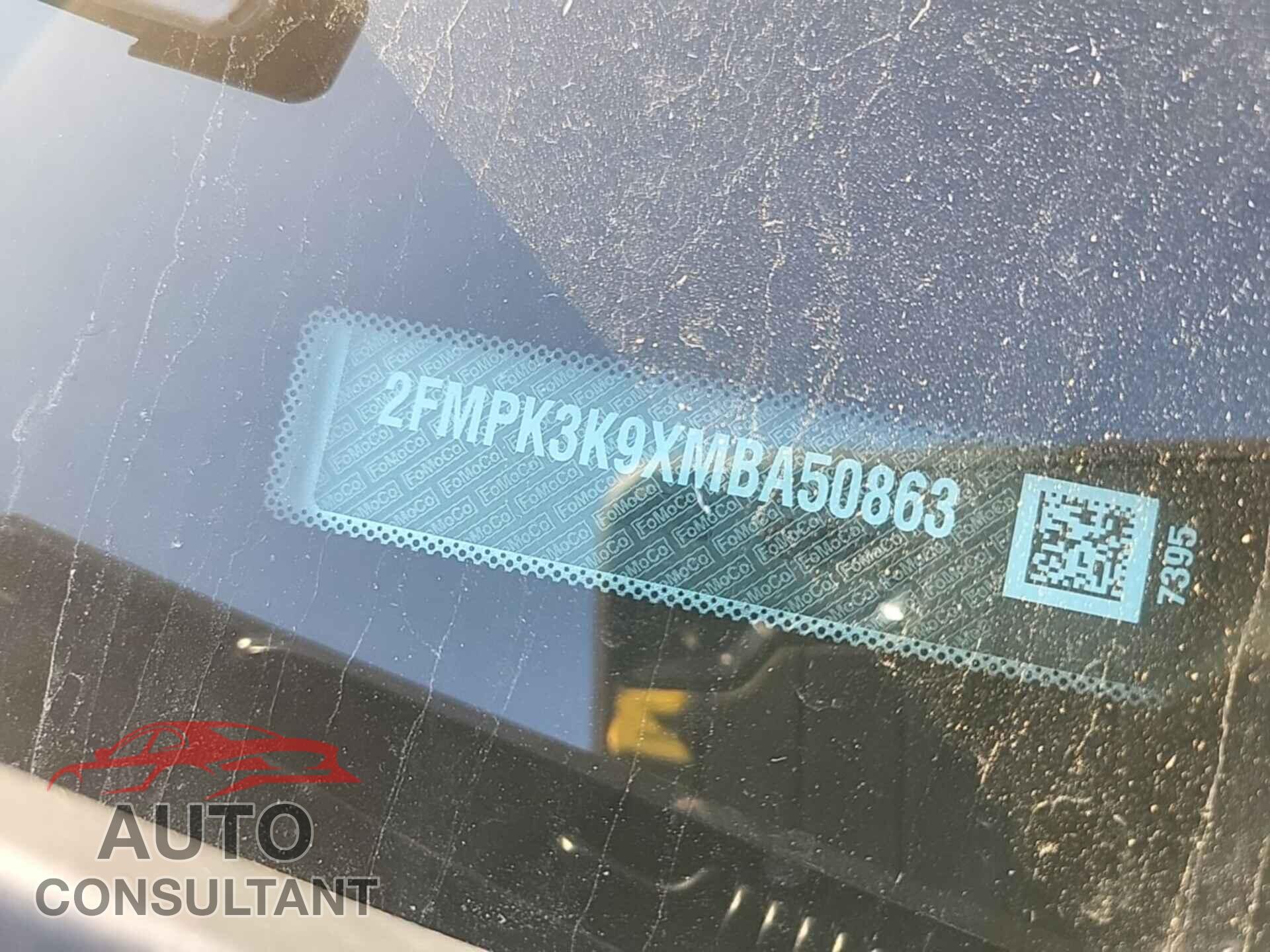FORD EDGE 2021 - 2FMPK3K9XMBA50863