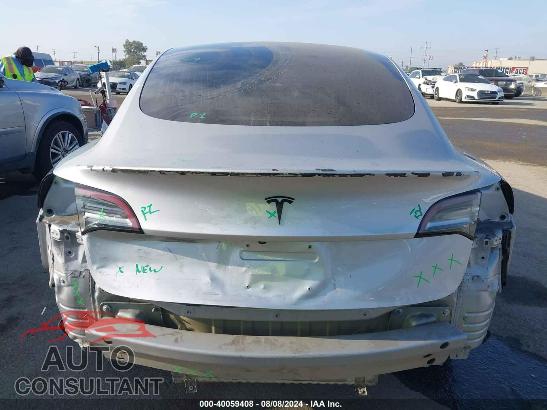 TESLA MODEL 3 2018 - 5YJ3E1EA7JF077277