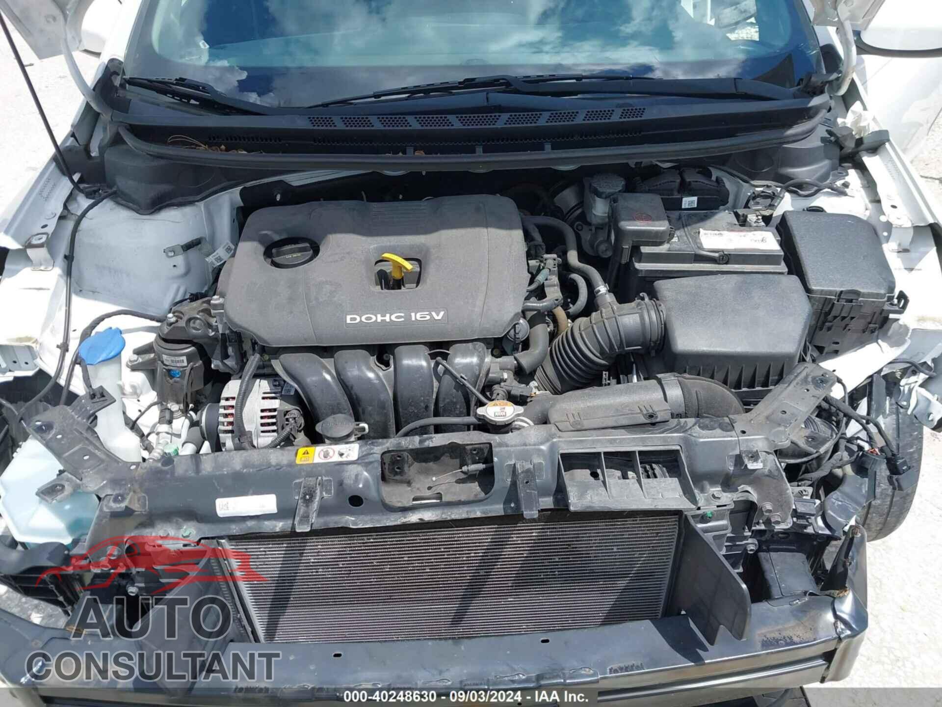 KIA FORTE 2017 - 3KPFL4A78HE017426