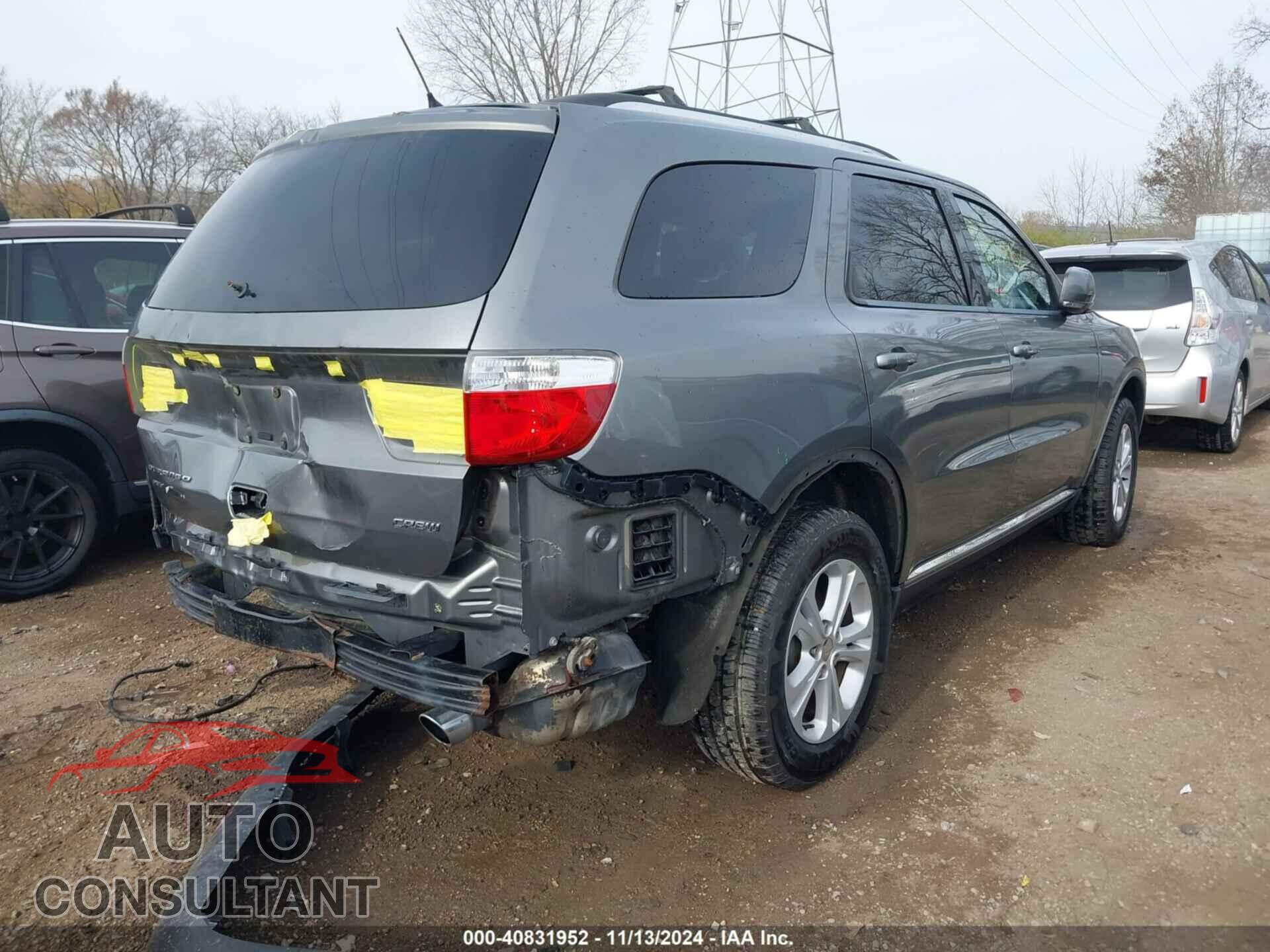 DODGE DURANGO 2012 - 1C4RDJDG2CC106266