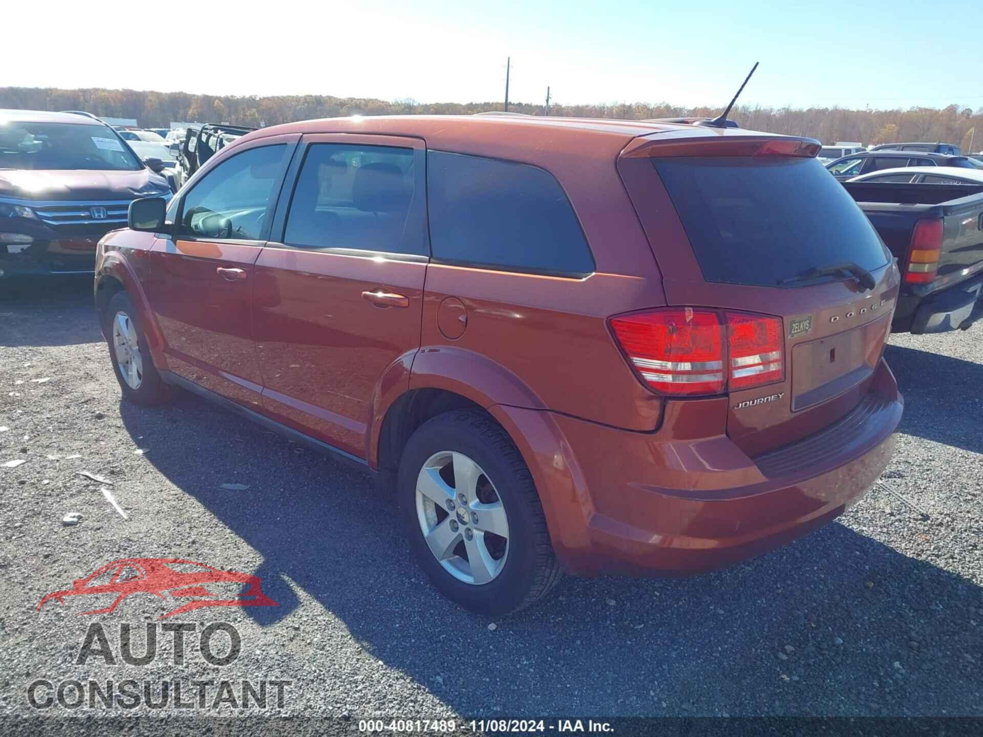 DODGE JOURNEY 2012 - 3C4PDCAB1CT367386