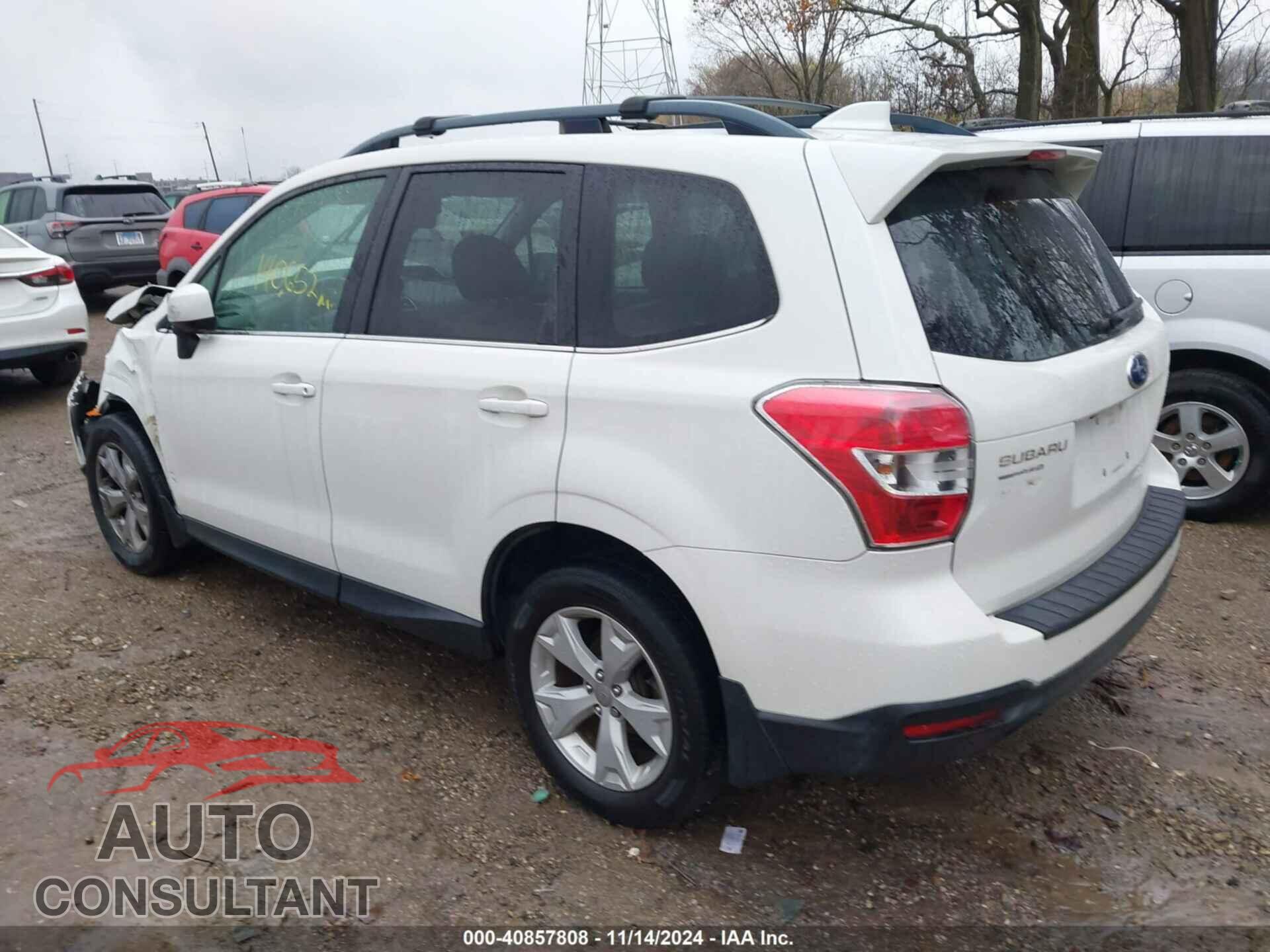 SUBARU FORESTER 2016 - JF2SJAHC7GH439509