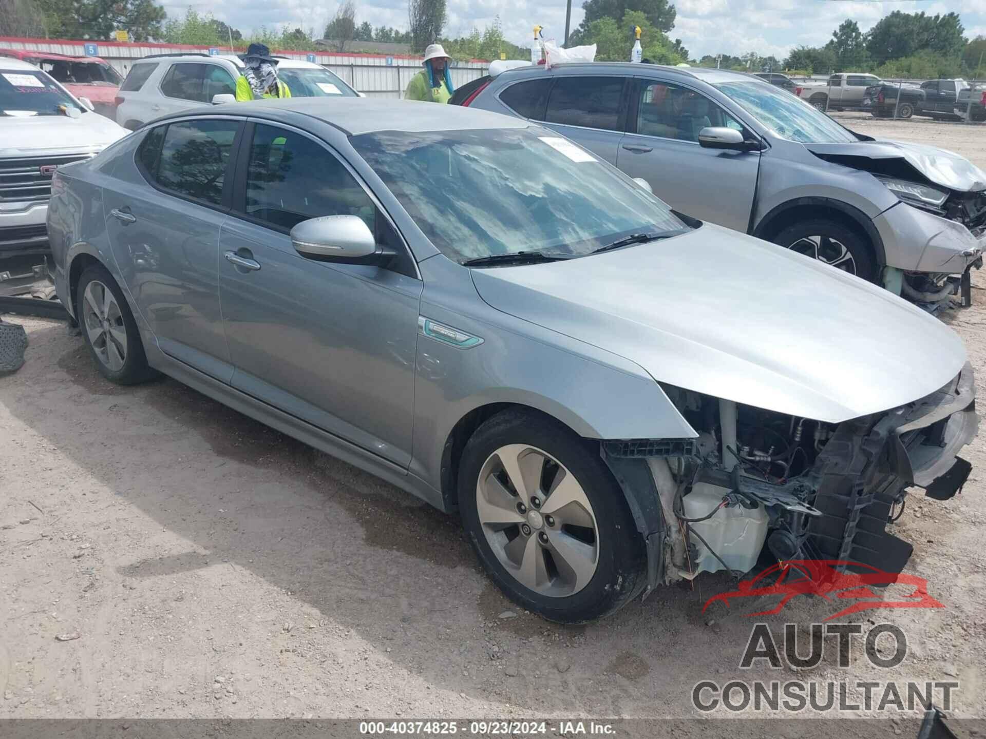 KIA OPTIMA HYBRID 2014 - KNAGN4AD6E5067668