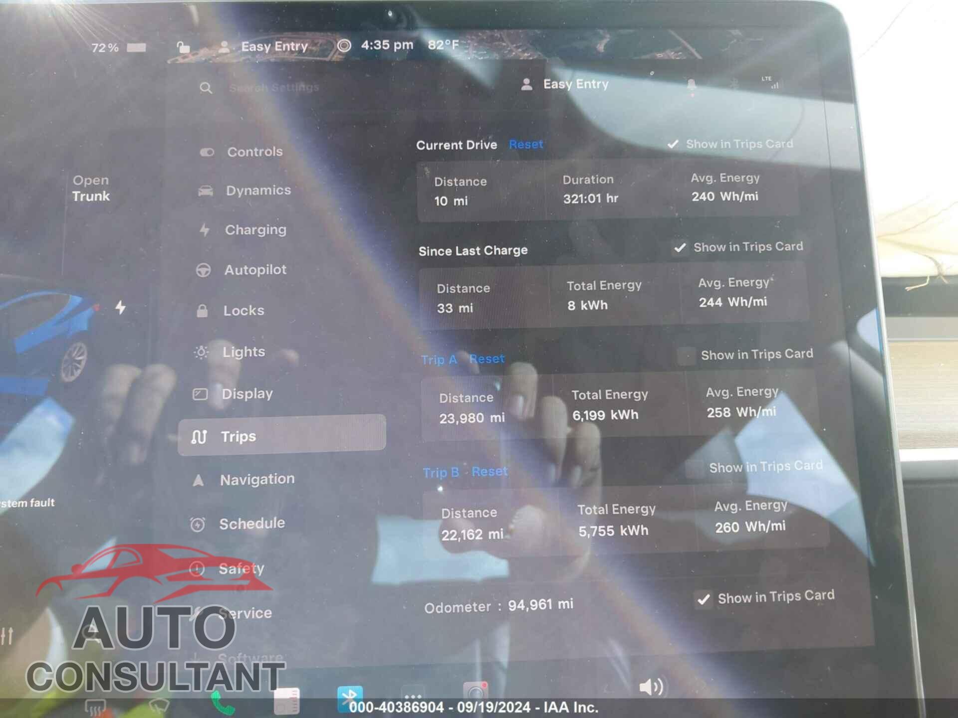 TESLA MODEL 3 2022 - 5YJ3E1EA6NF190272