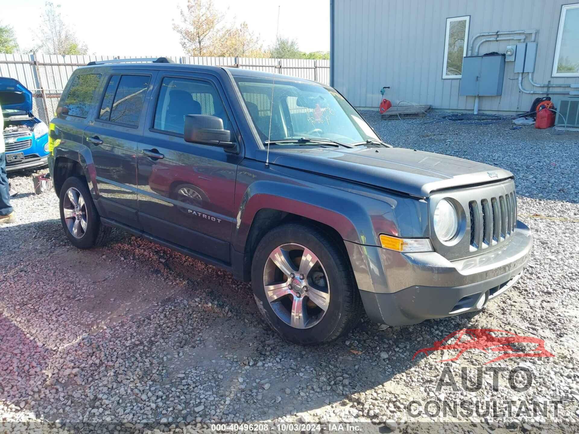 JEEP PATRIOT 2017 - 1C4NJPFAXHD212002