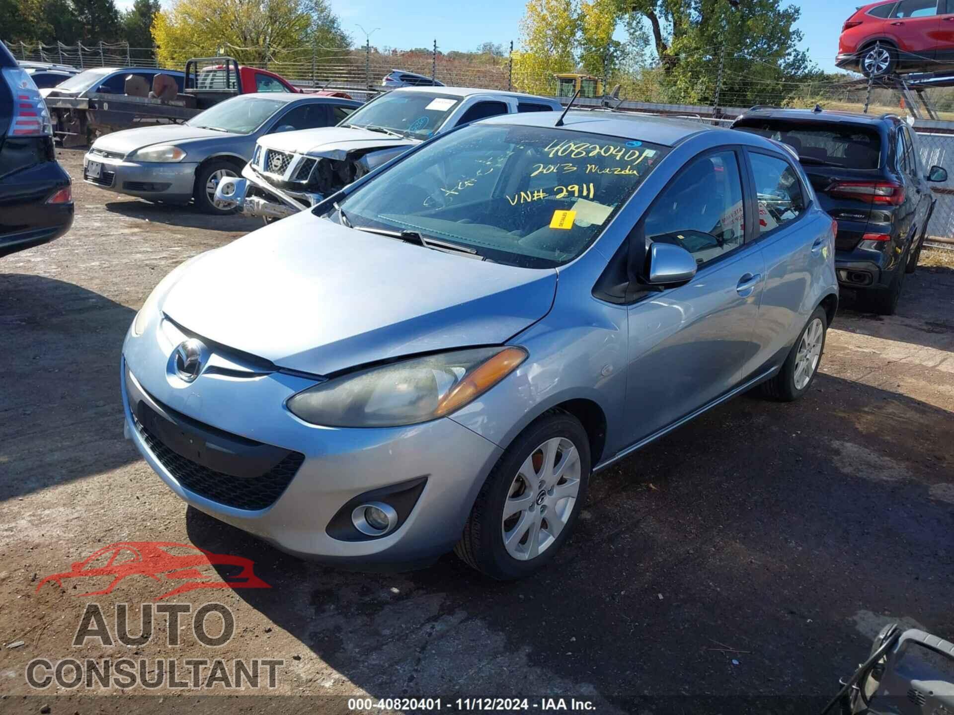 MAZDA MAZDA2 2013 - JM1DE1LY4D0162911