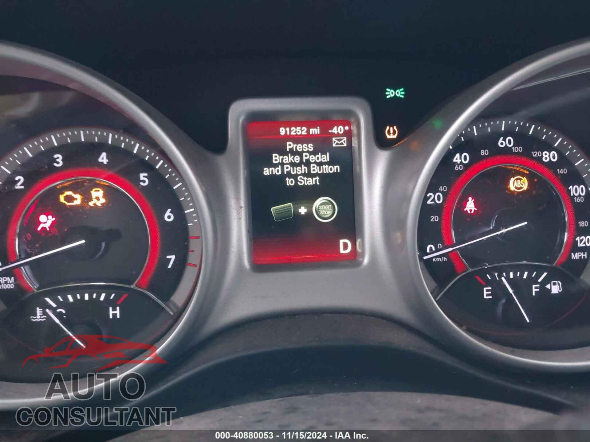 DODGE JOURNEY 2020 - 3C4PDCAB2LT272318