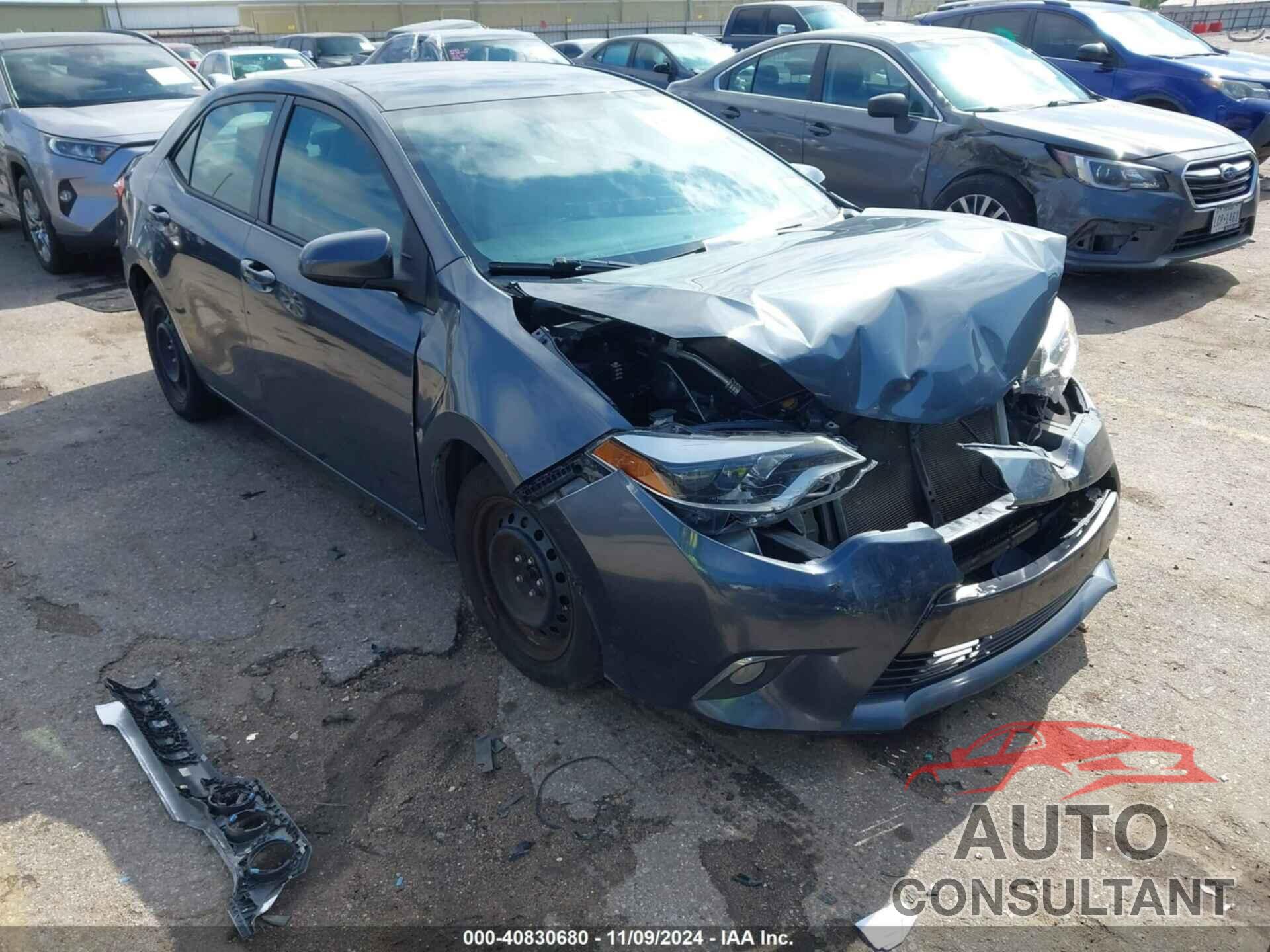 TOYOTA COROLLA 2015 - 5YFBURHE6FP306054