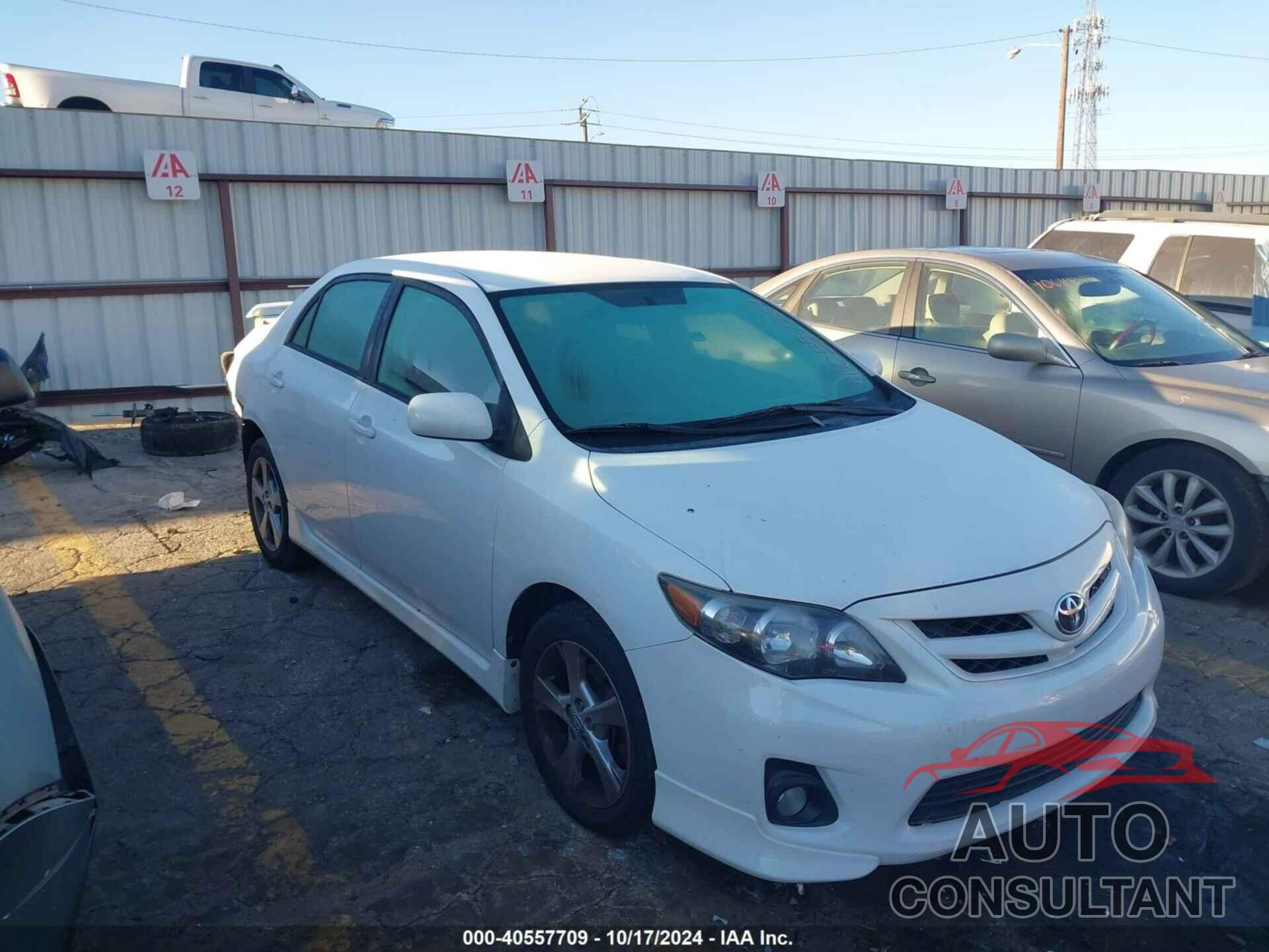 TOYOTA COROLLA 2012 - 2T1BU4EE5CC780824