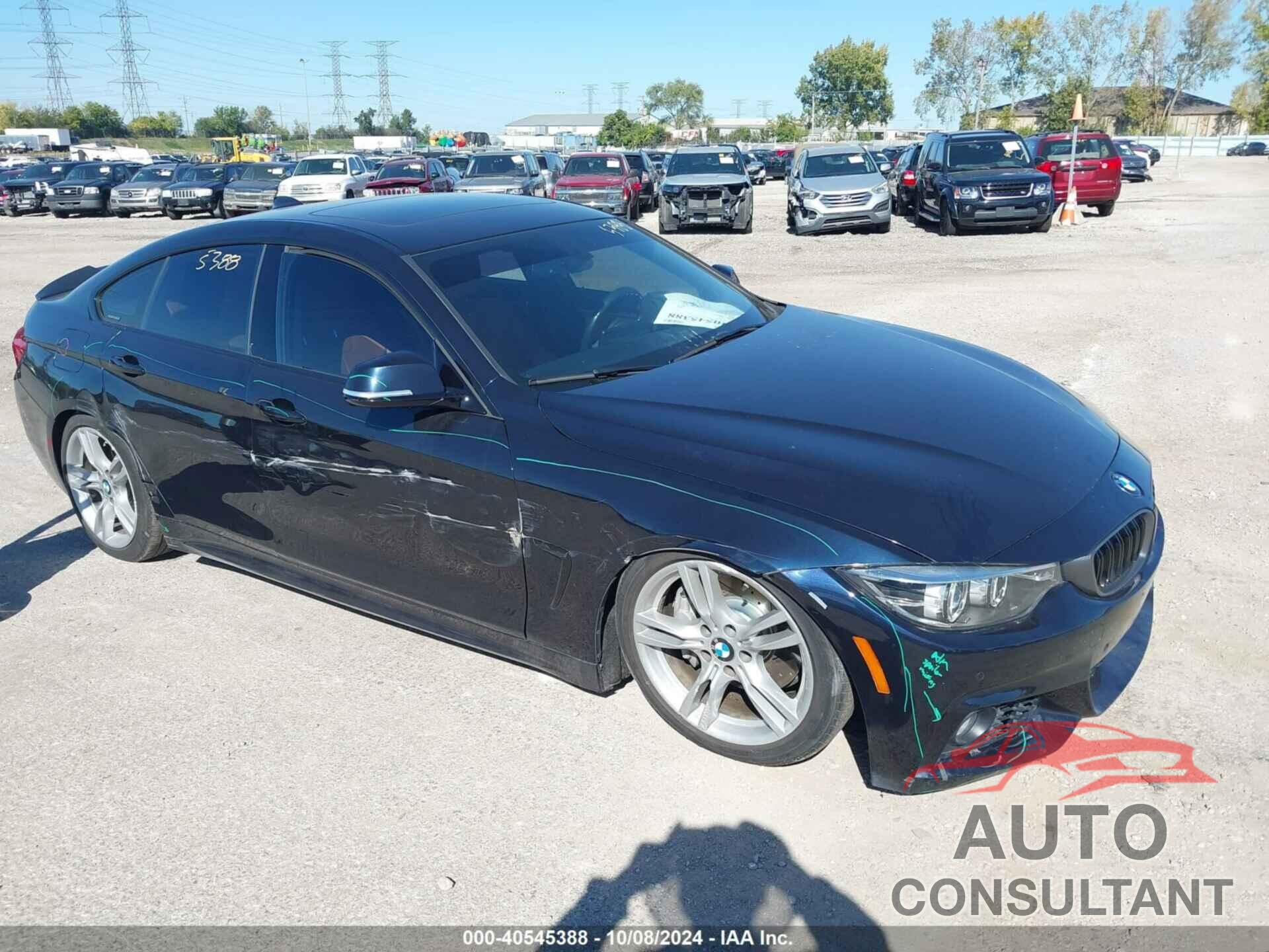 BMW 440I GRAN COUPE 2019 - WBA4J7C5XKBM74511