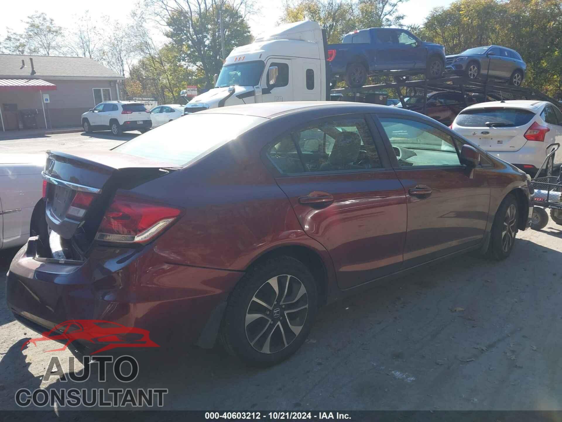 HONDA CIVIC 2013 - 19XFB2F84DE207162