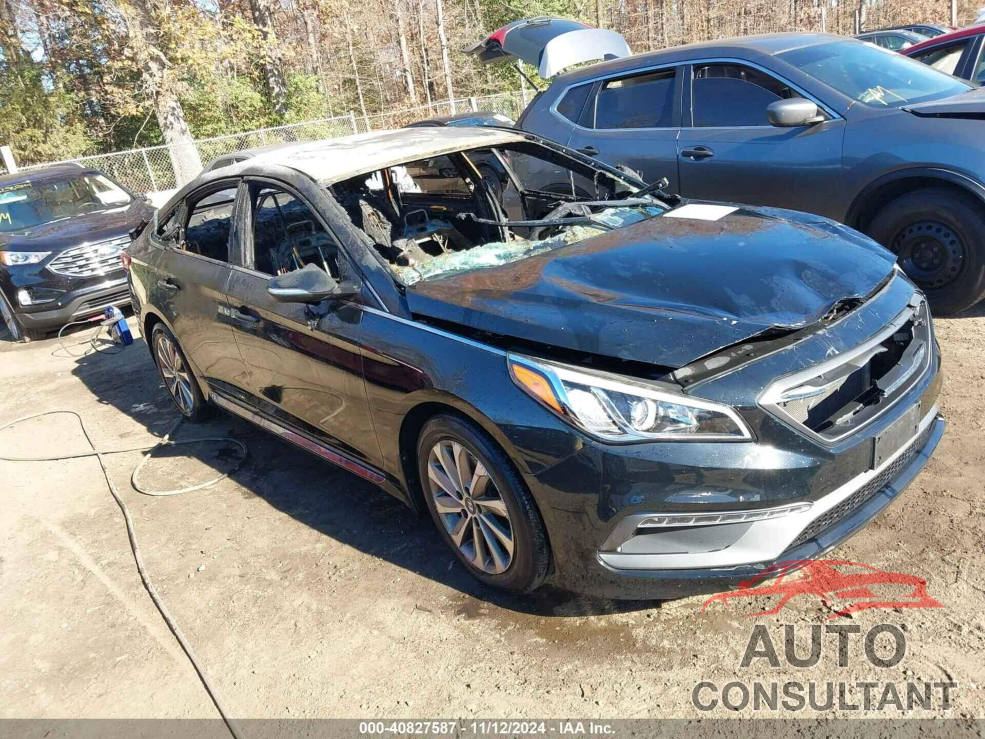 HYUNDAI SONATA 2017 - 5NPE34AF2HH453977