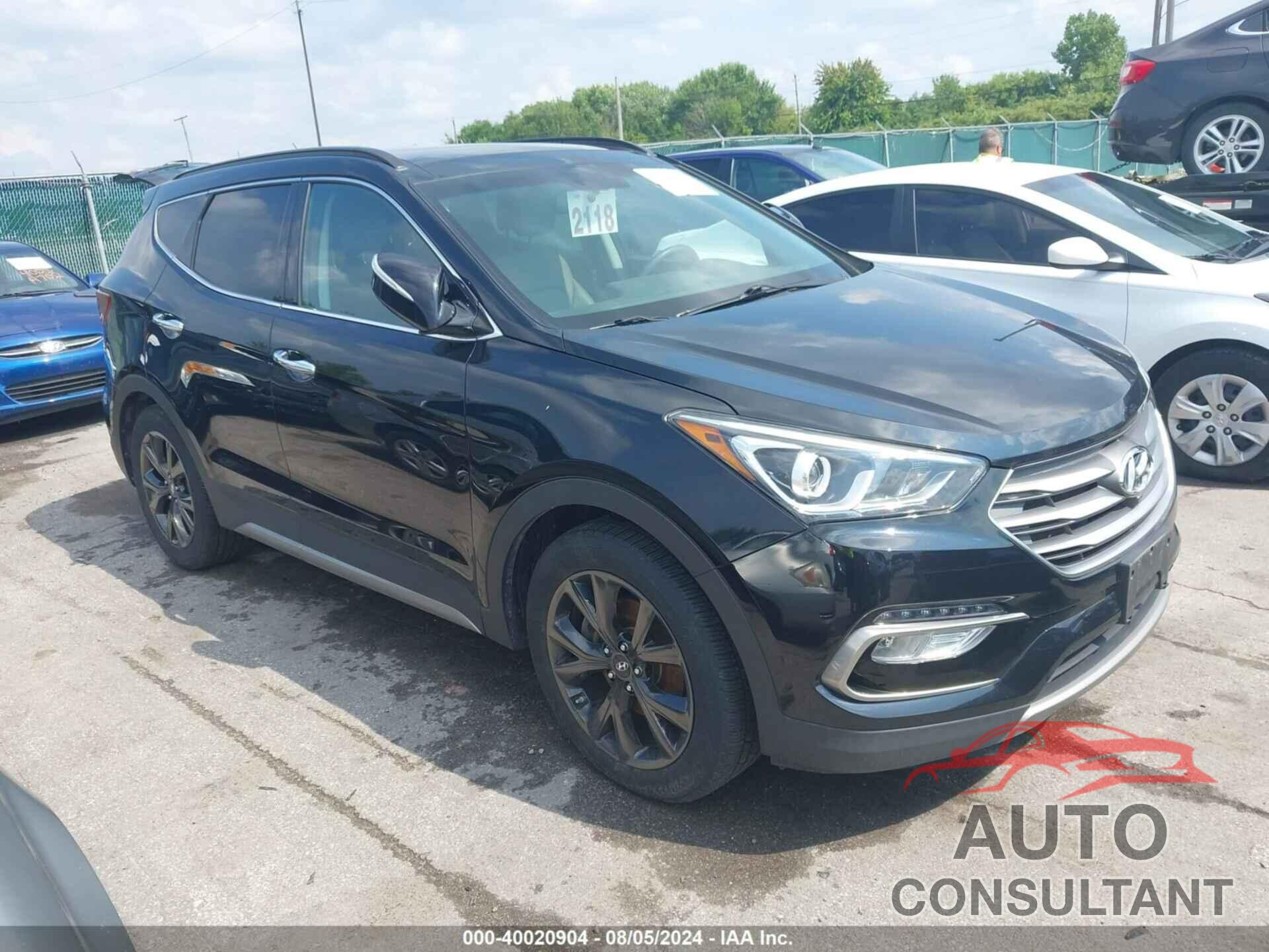 HYUNDAI SANTA FE SPORT 2017 - 5XYZWDLA0HG395949