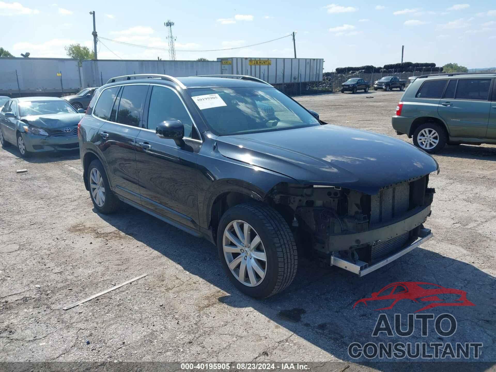 VOLVO XC90 2016 - YV4A22PK7G1051661