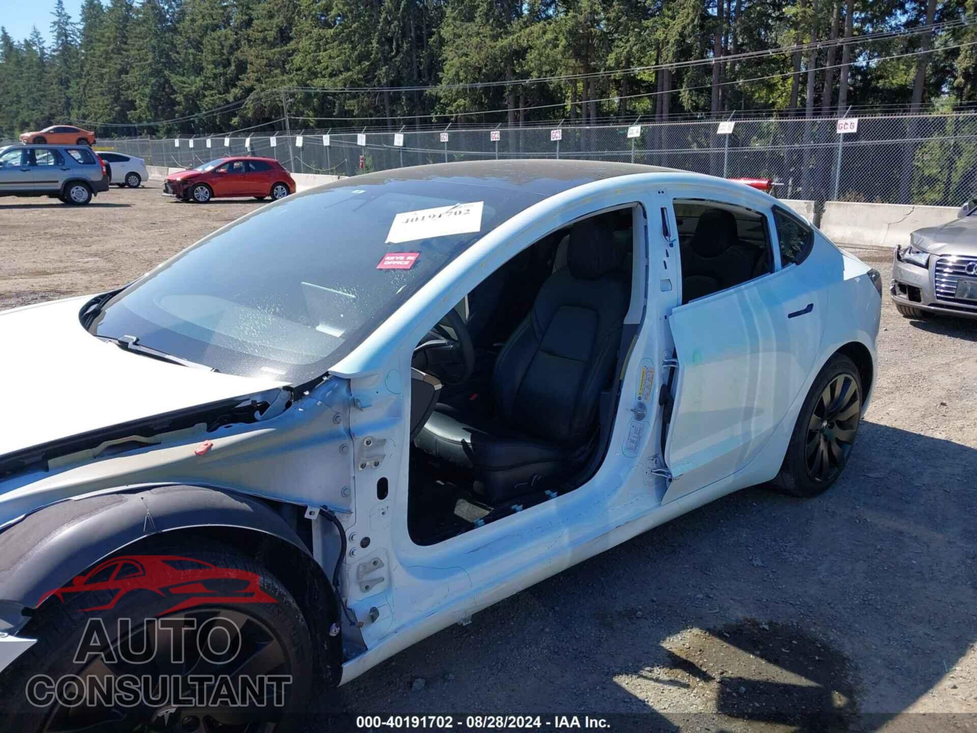 TESLA MODEL 3 2021 - 5YJ3E1EA9MF870827