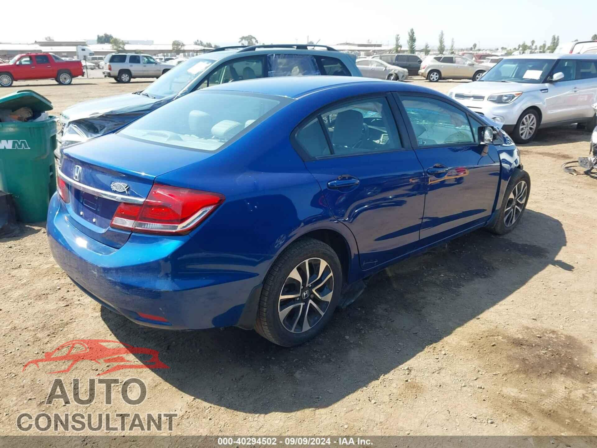 HONDA CIVIC 2015 - 19XFB2F86FE213628