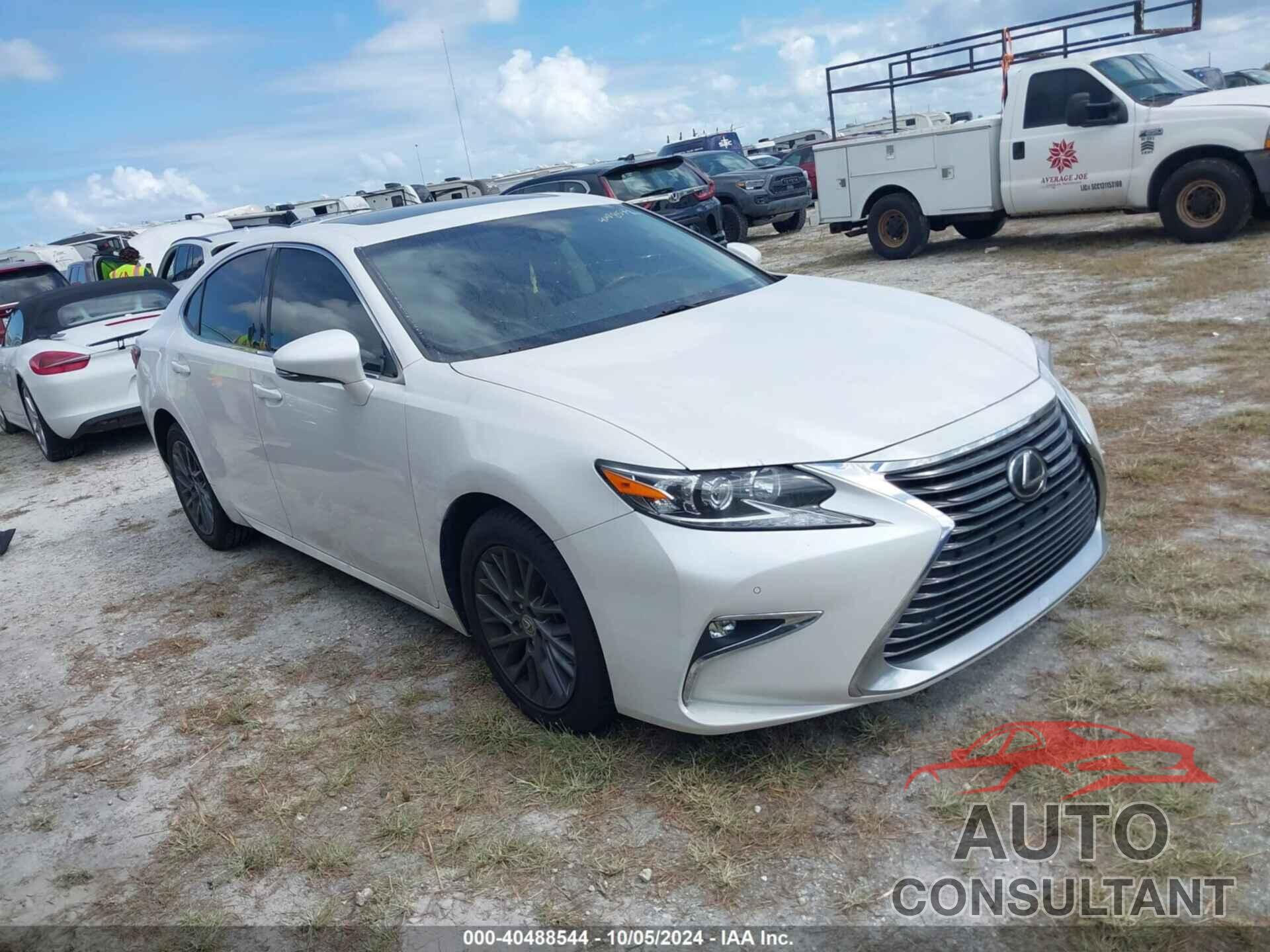 LEXUS ES 2018 - 58ABK1GG4JU083622