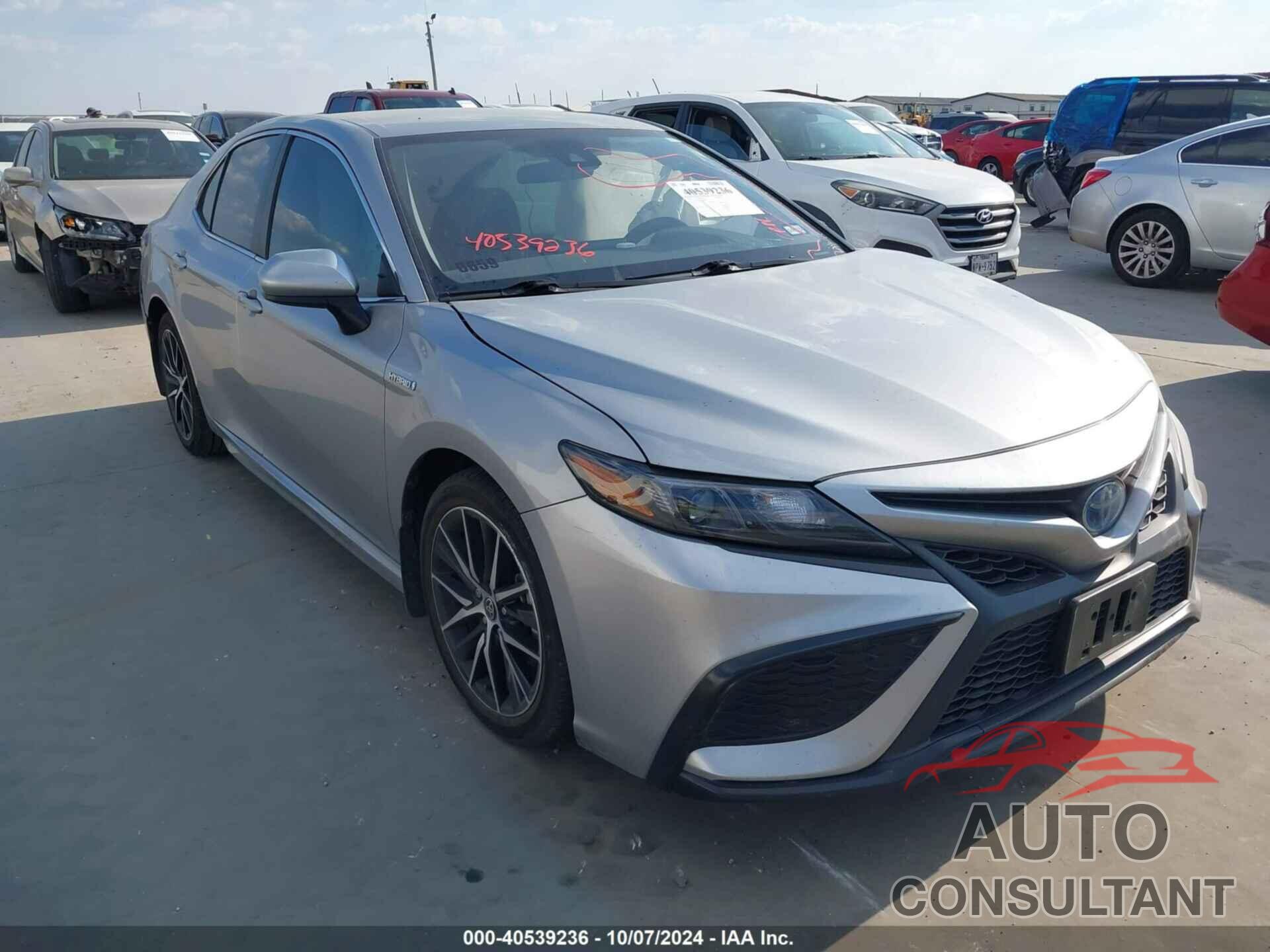 TOYOTA CAMRY 2021 - 4T1G31AK7MU560765