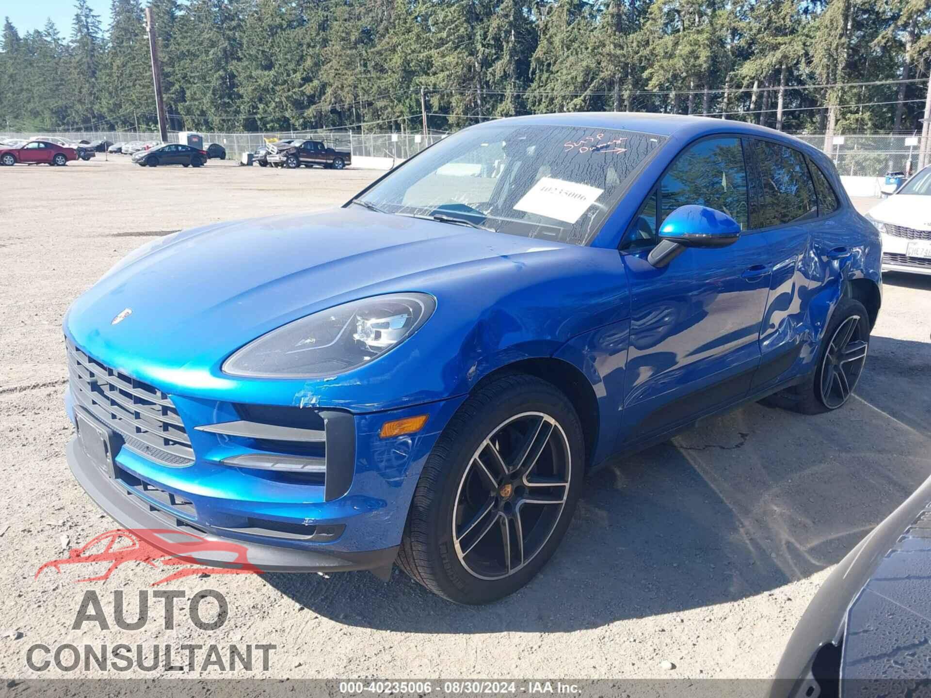 PORSCHE MACAN 2019 - WP1AA2A58KLB03075