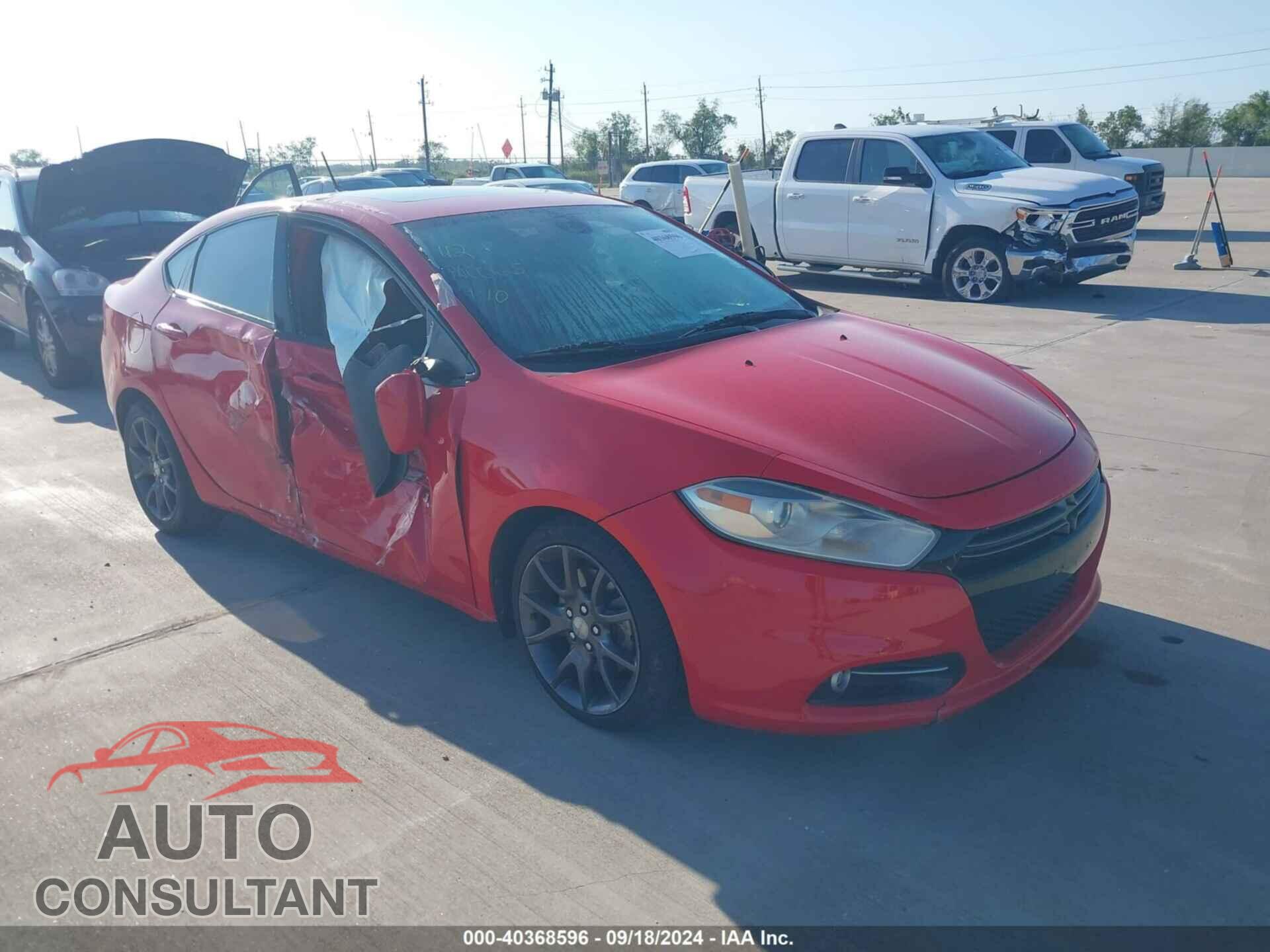 DODGE DART 2016 - 1C3CDFFA0GD801880