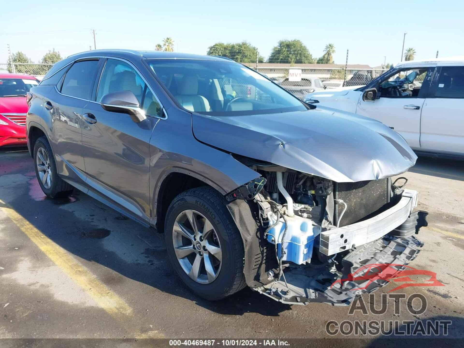 LEXUS RX 350 2018 - 2T2ZZMCA0JC103141