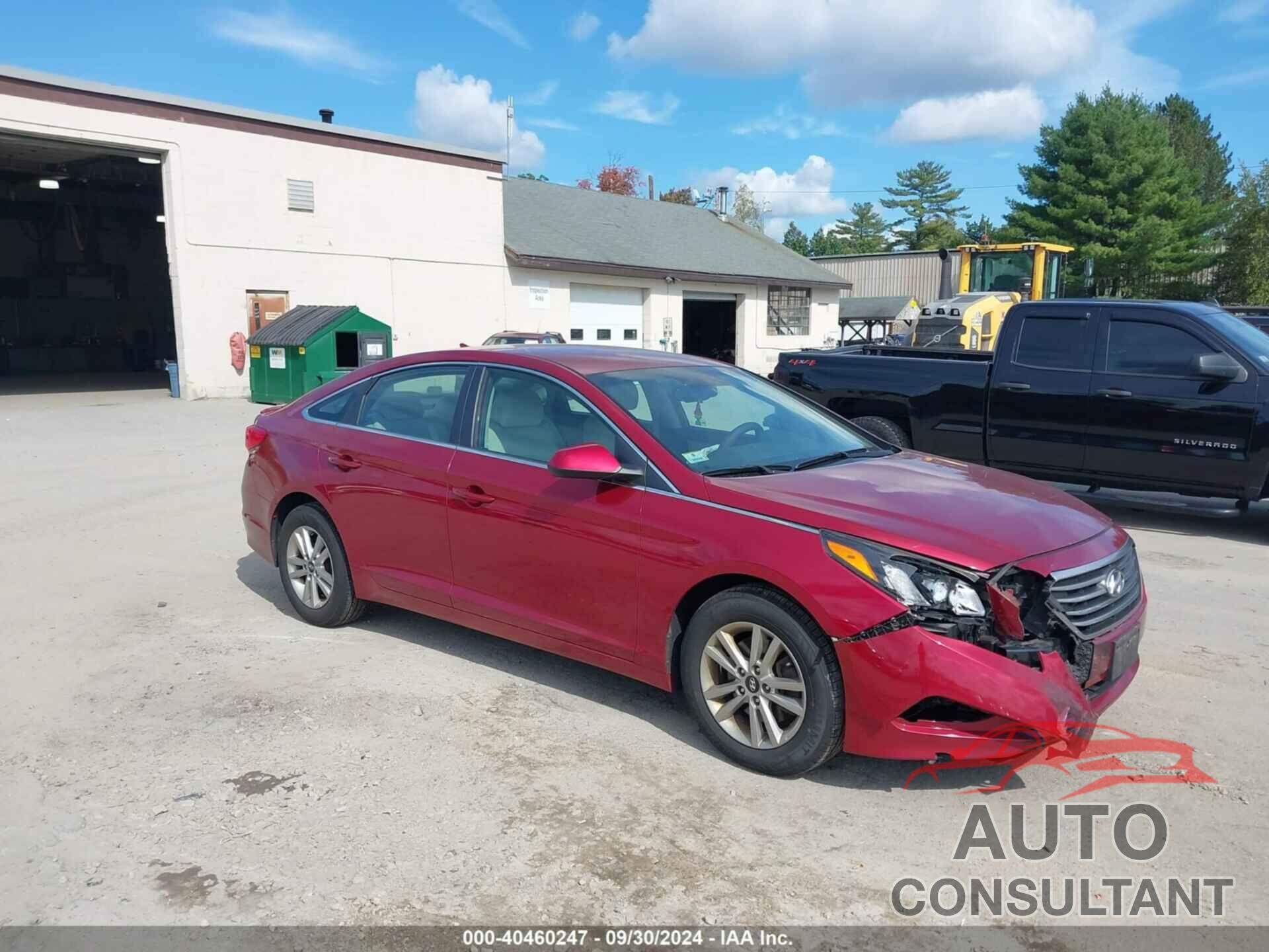 HYUNDAI SONATA 2016 - 5NPE24AF2GH307306