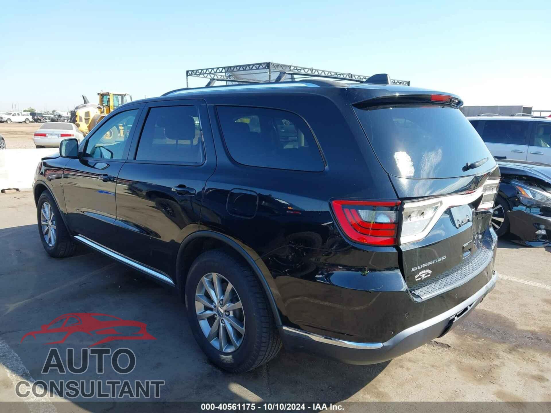 DODGE DURANGO 2017 - 1C4RDHAG3HC623032