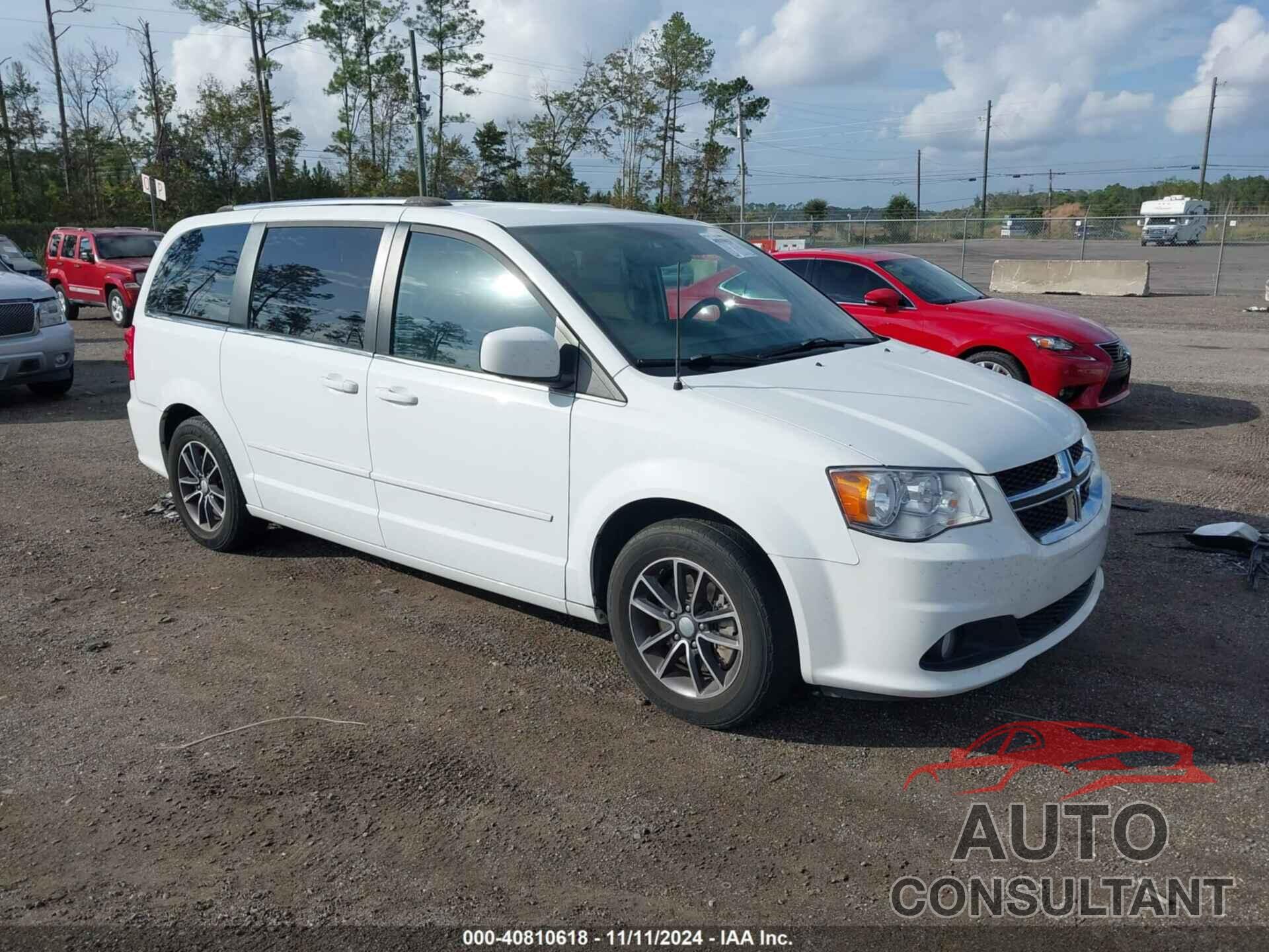 DODGE GRAND CARAVAN 2017 - 2C4RDGCG9HR748504