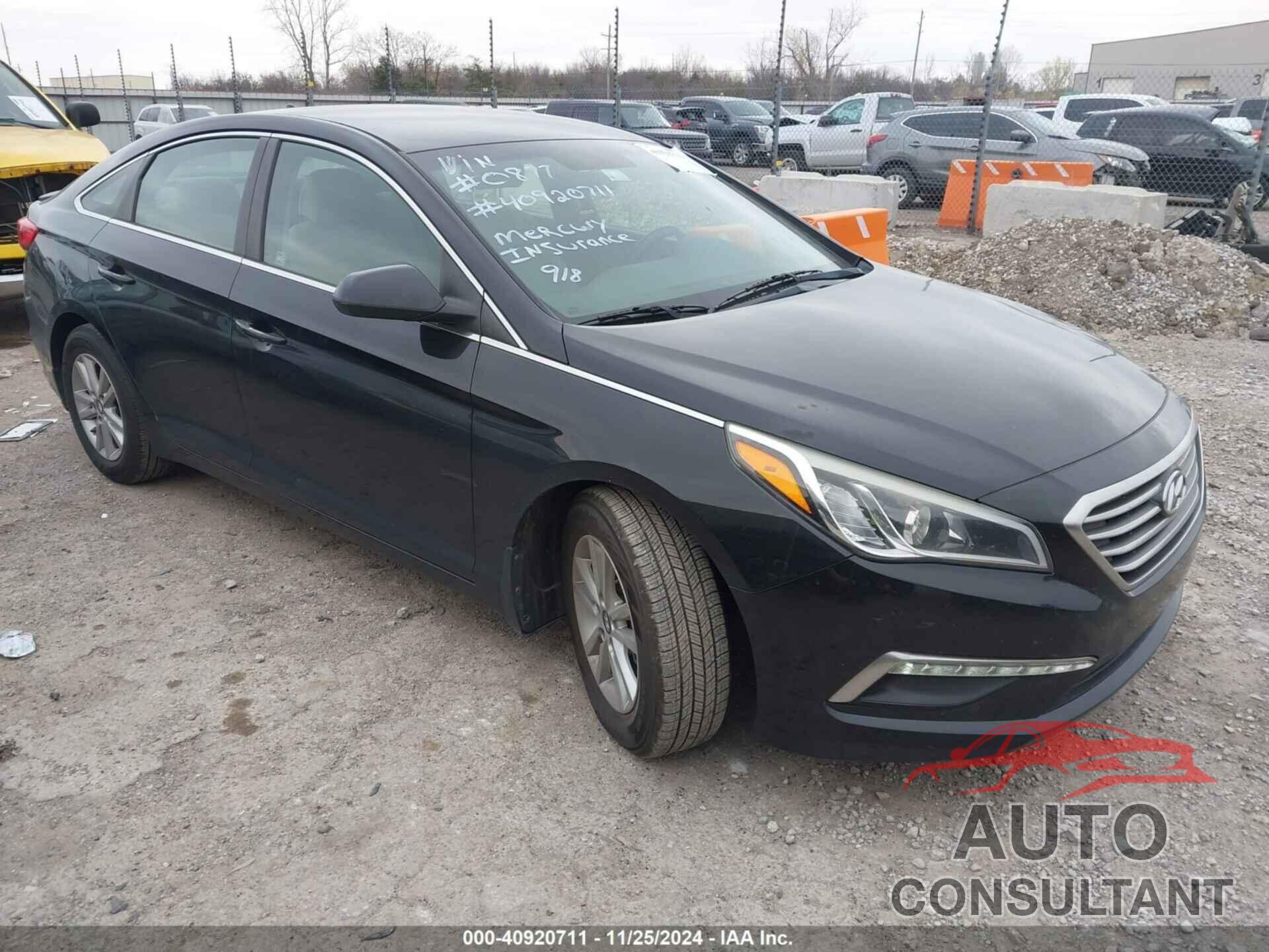 HYUNDAI SONATA 2015 - 5NPE24AF0FH210877