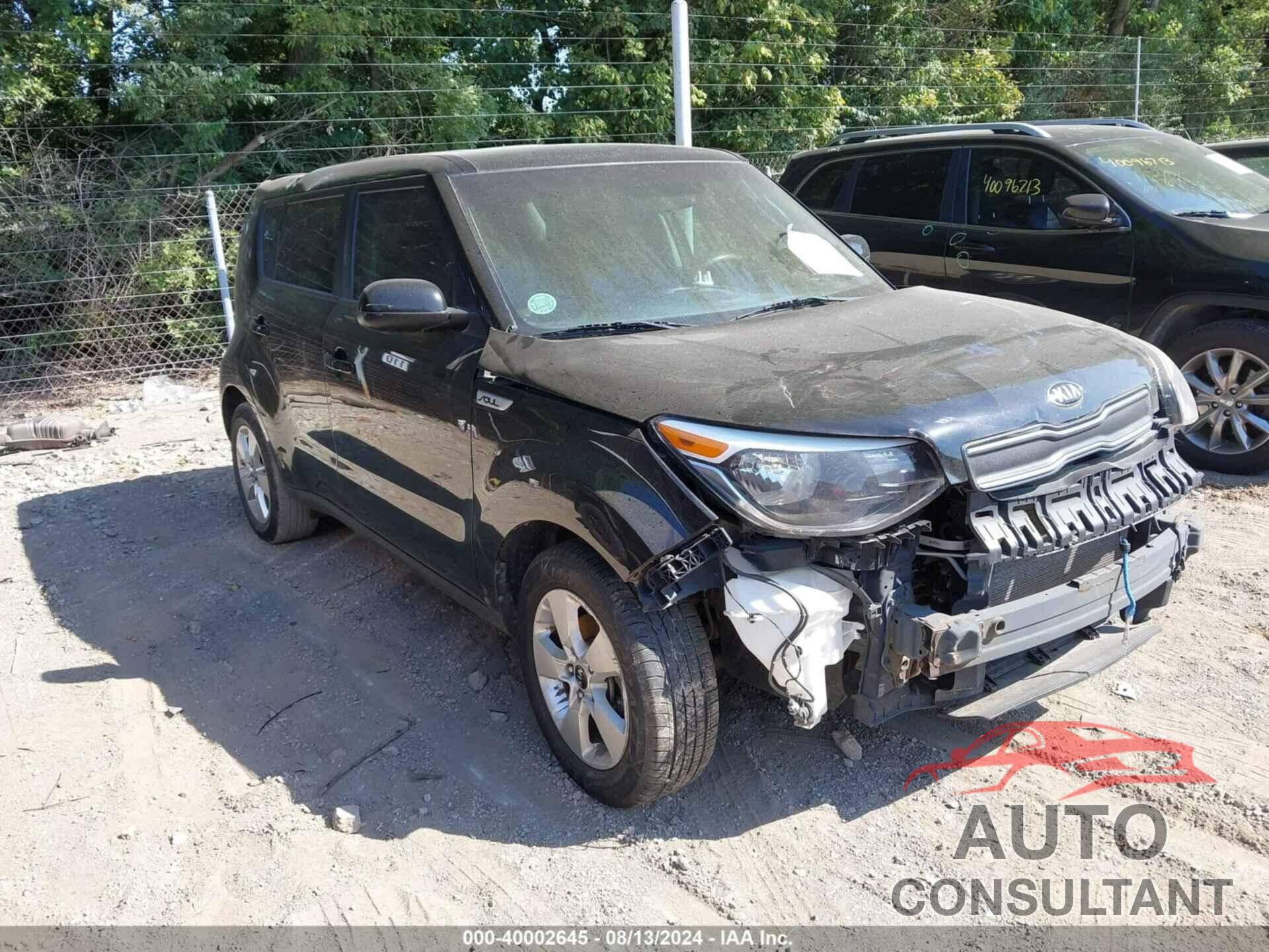 KIA SOUL 2018 - KNDJN2A24J7893817