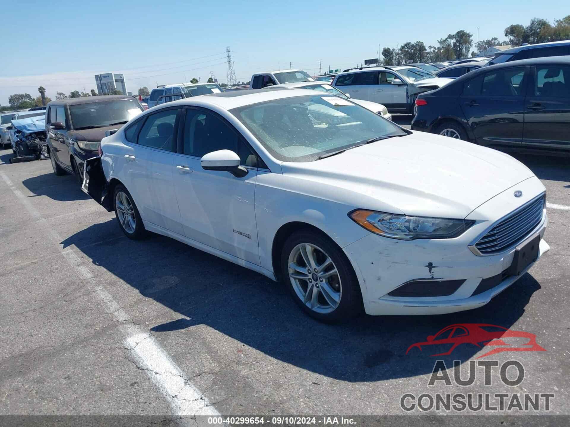 FORD FUSION HYBRID 2018 - 3FA6P0LU8JR116865